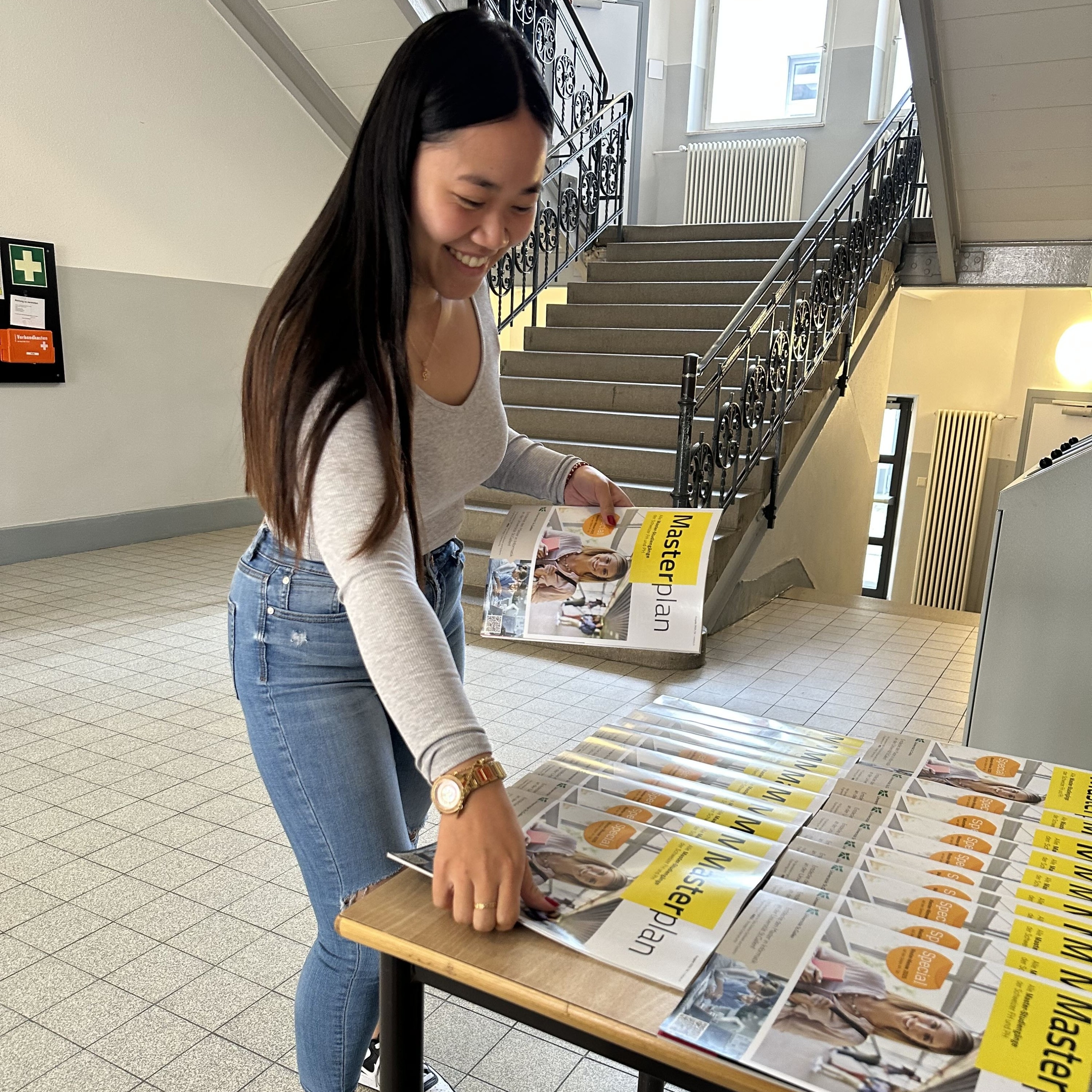 Mitarbeiter im Einsatz