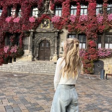 Bianka bei der Arbeit