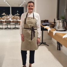 Sandra Irmgard bei der Arbeit