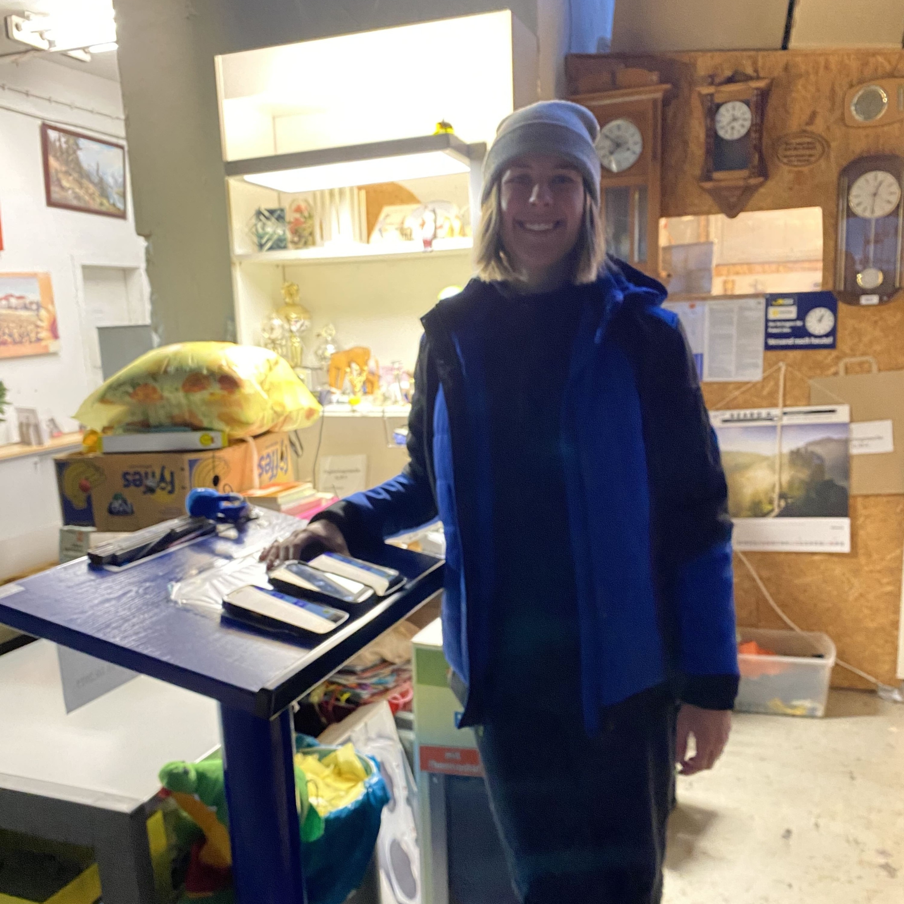 Mitarbeiter im Einsatz