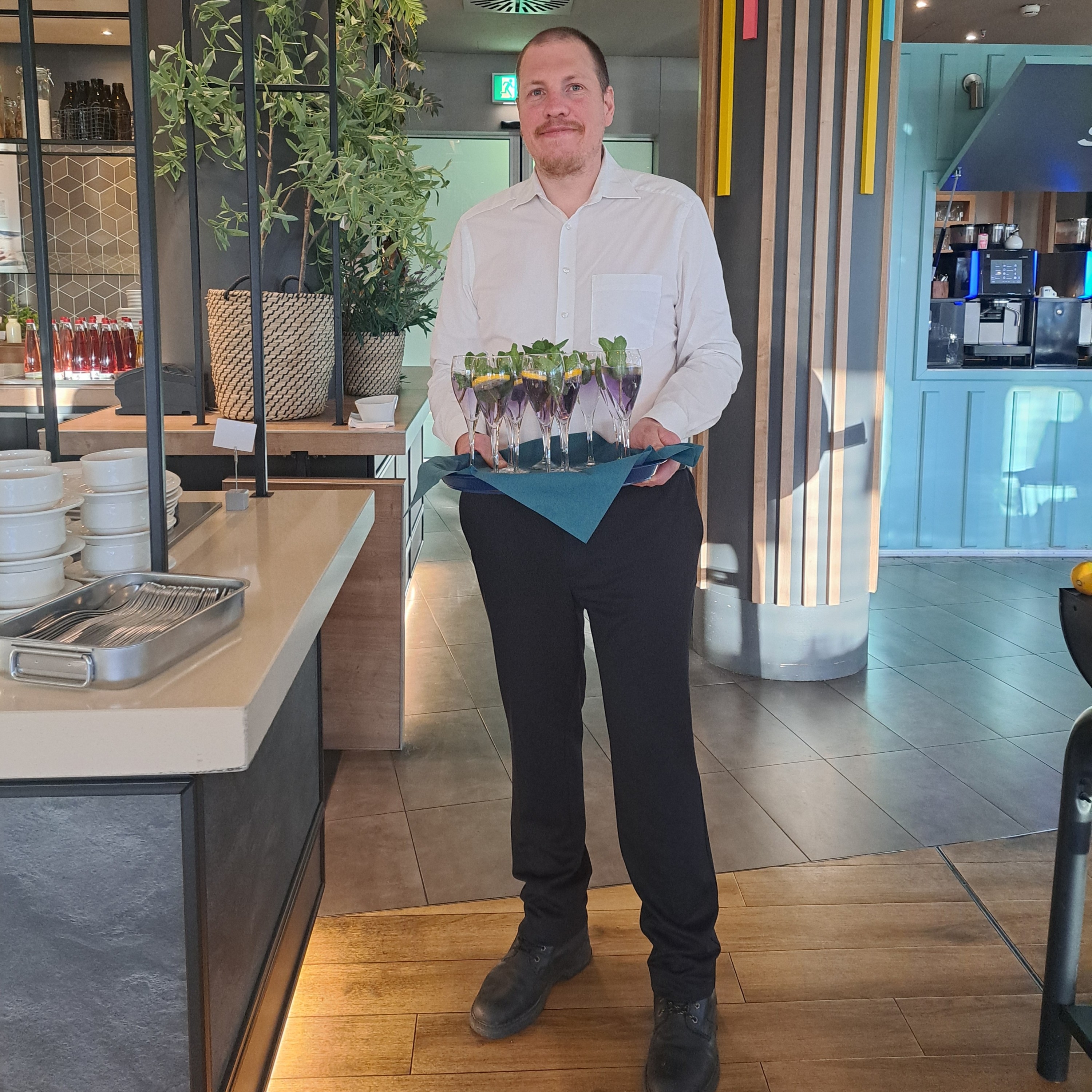 Mitarbeiter im Einsatz