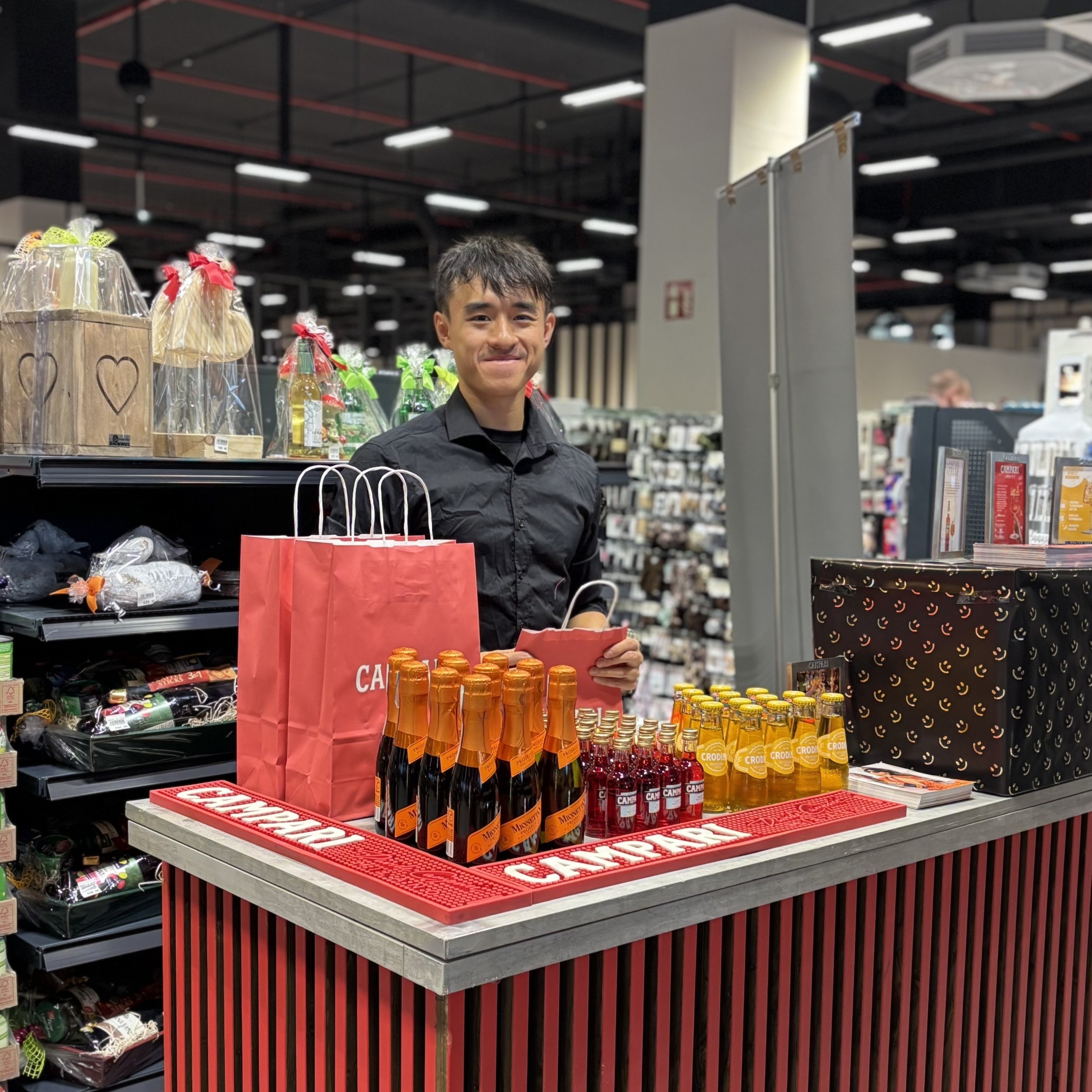 Mitarbeiter im Einsatz