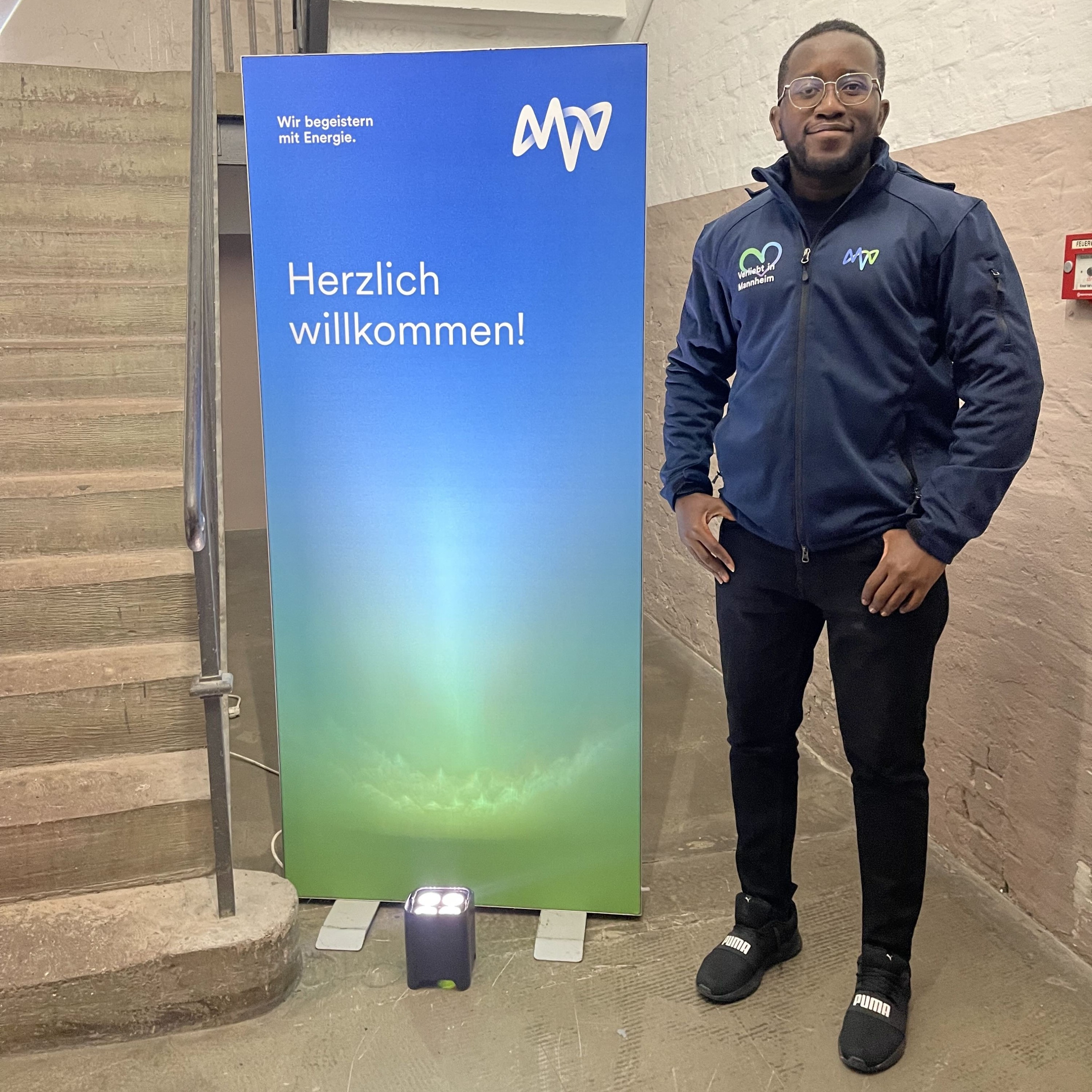 Mitarbeiter im Einsatz