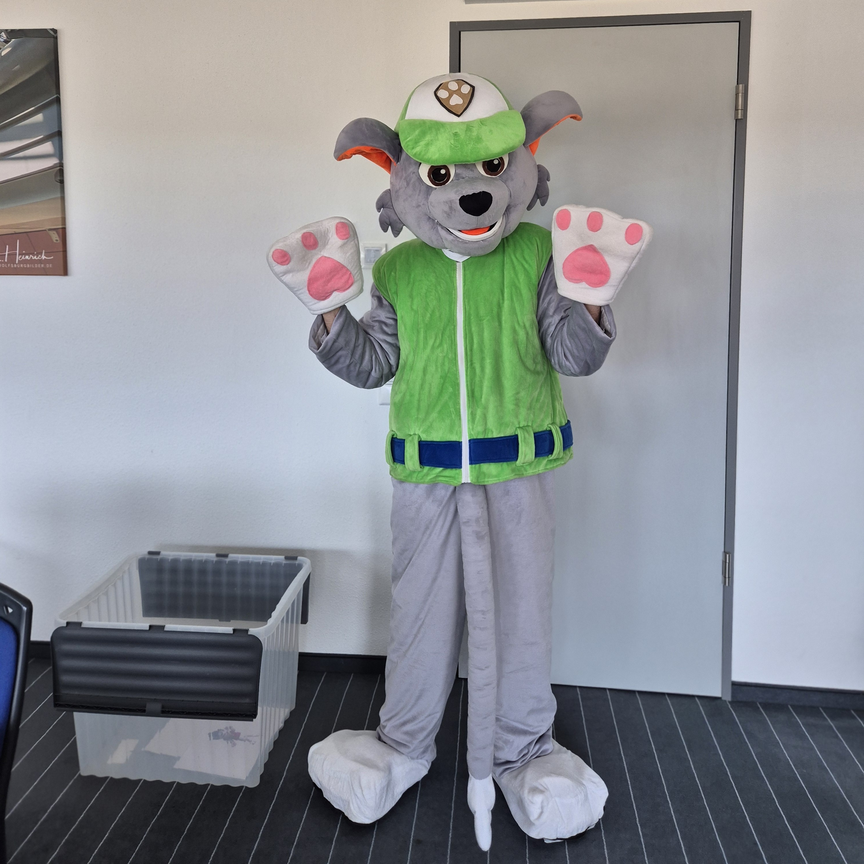 Mitarbeiter im Einsatz