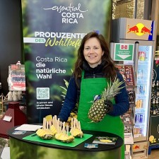 Susanne bei der Arbeit