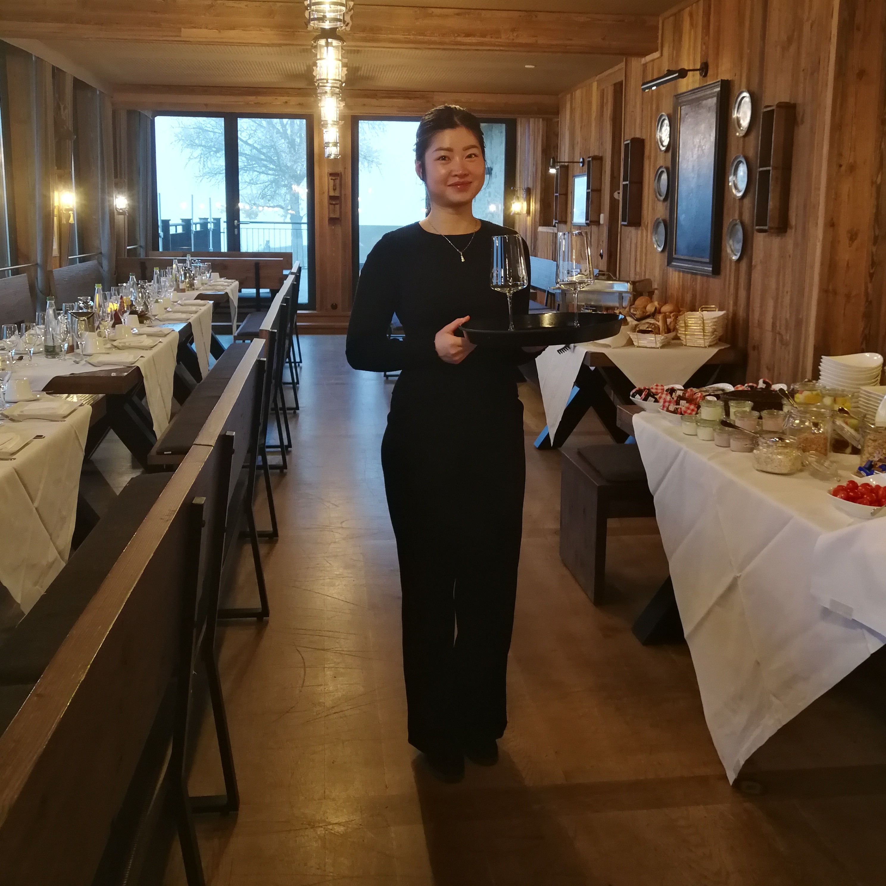 Mitarbeiter im Einsatz