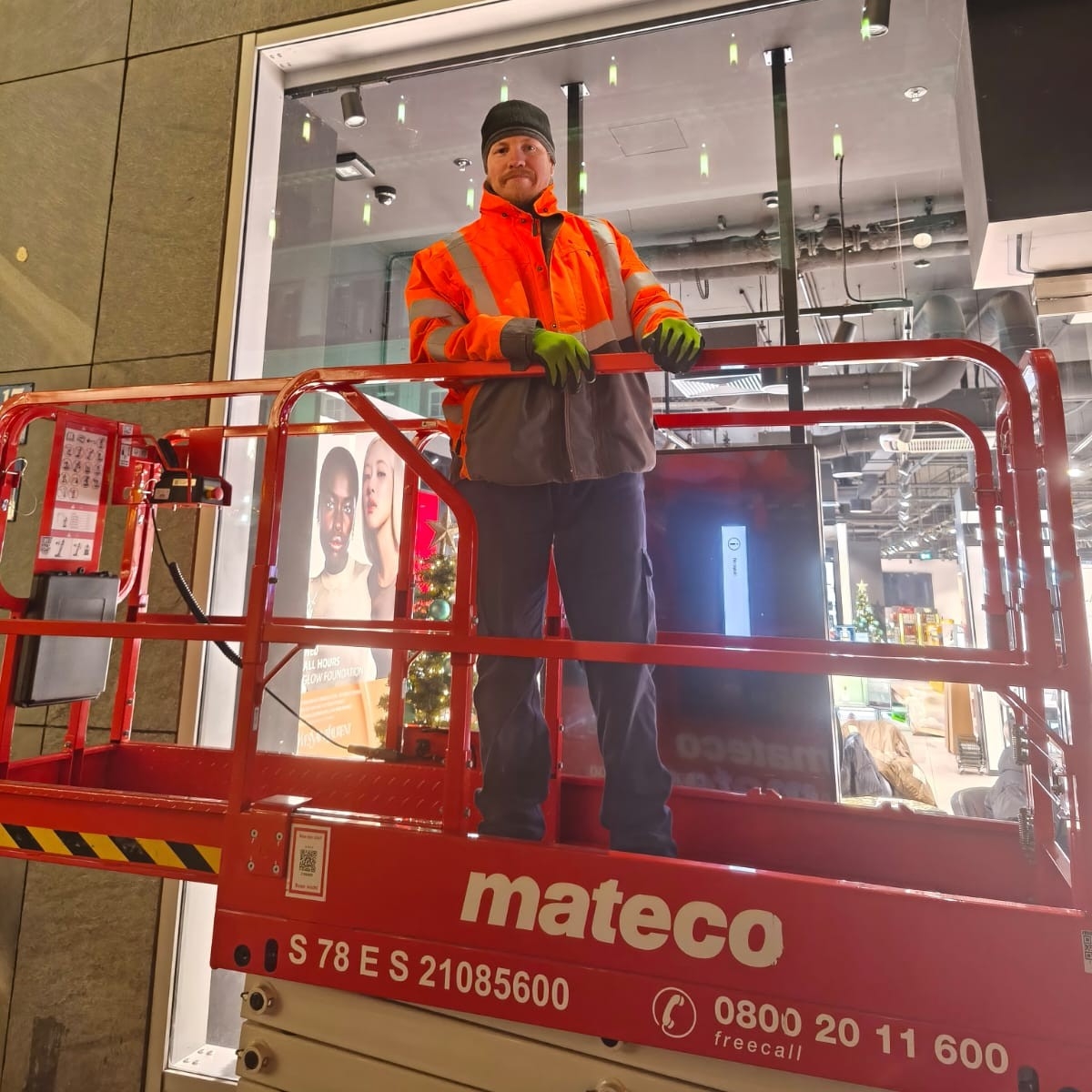 Mitarbeiter im Einsatz