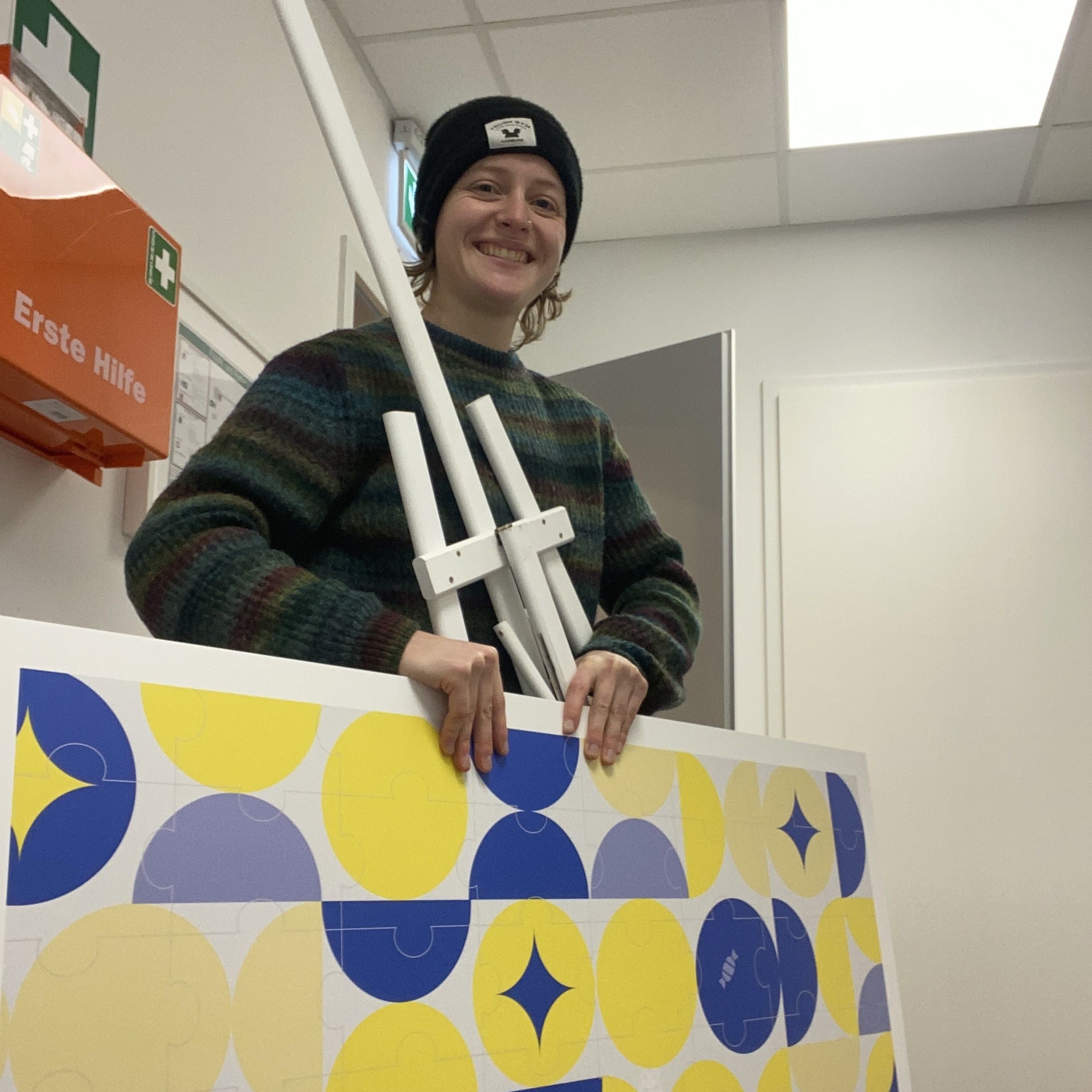 Mitarbeiter im Einsatz