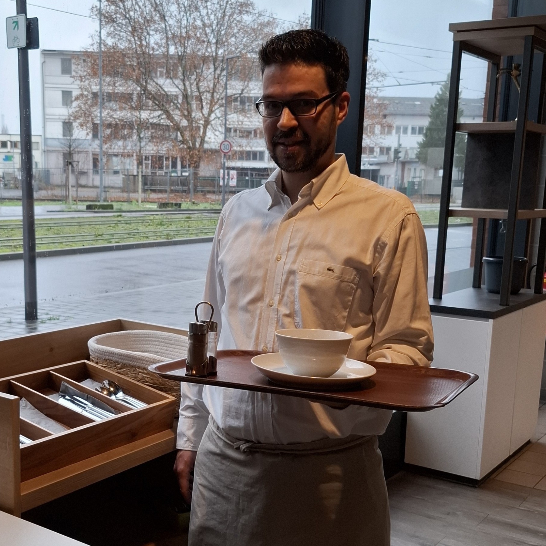 Mitarbeiter im Einsatz