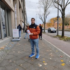 Tolga bei der Arbeit