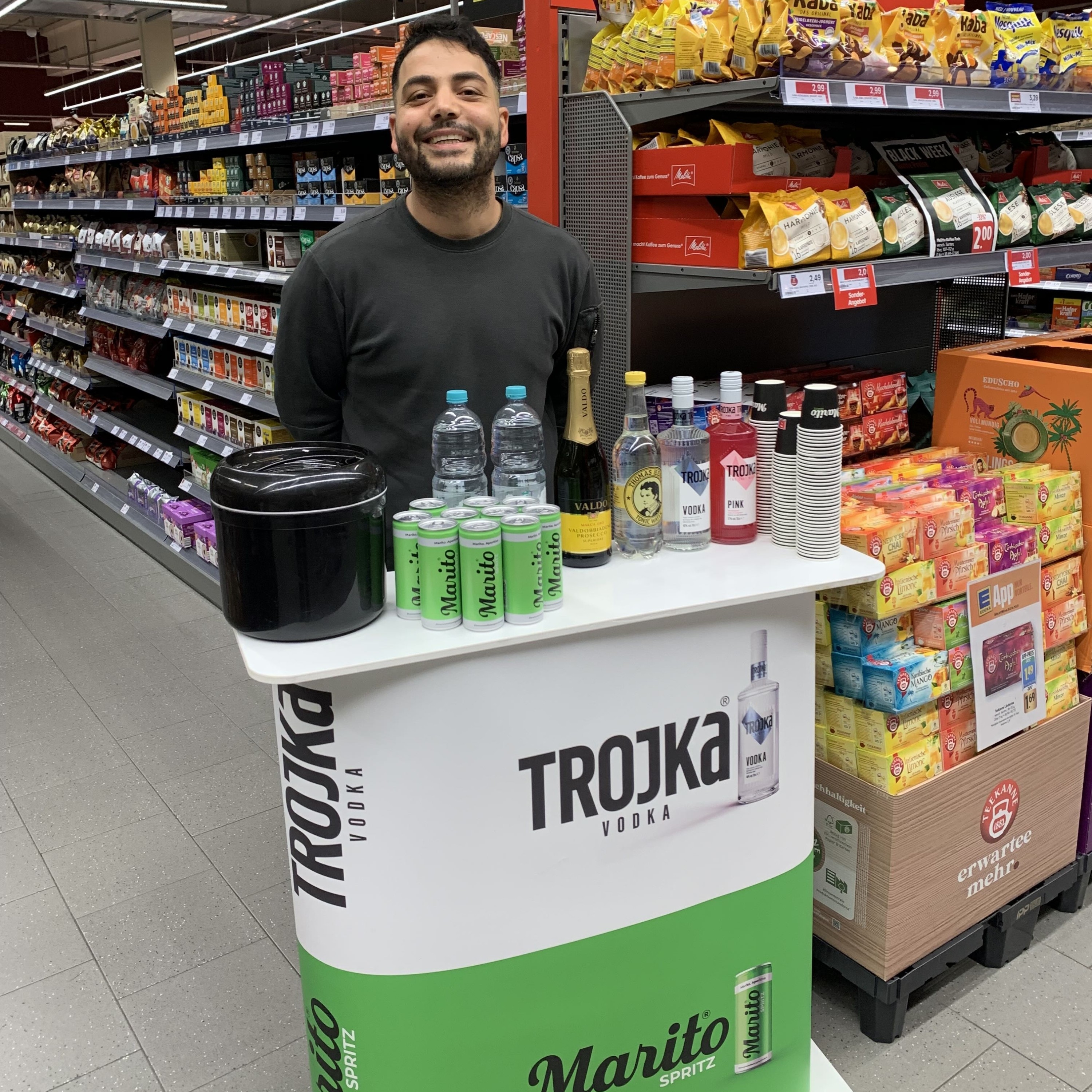 Mitarbeiter im Einsatz