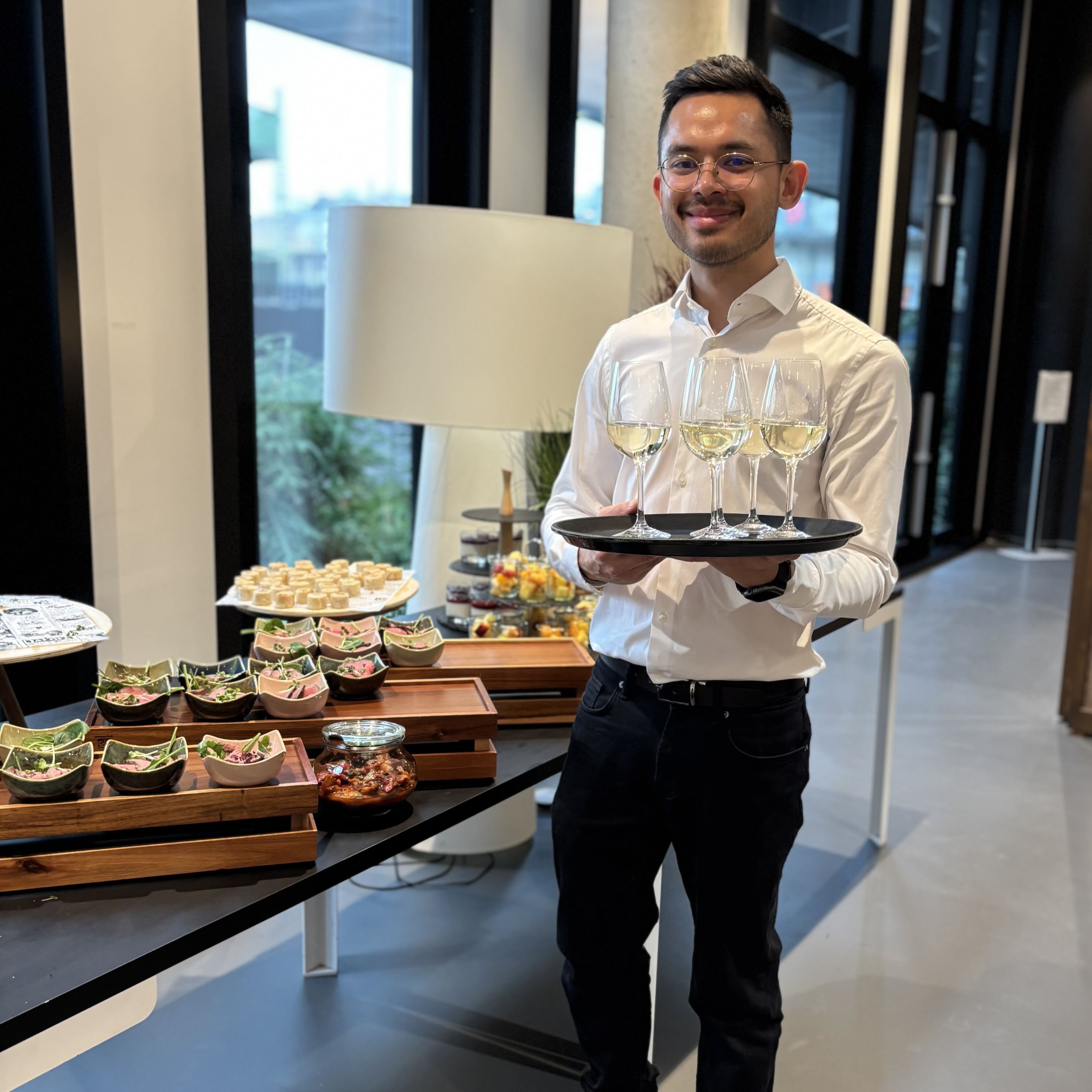 Mitarbeiter im Einsatz