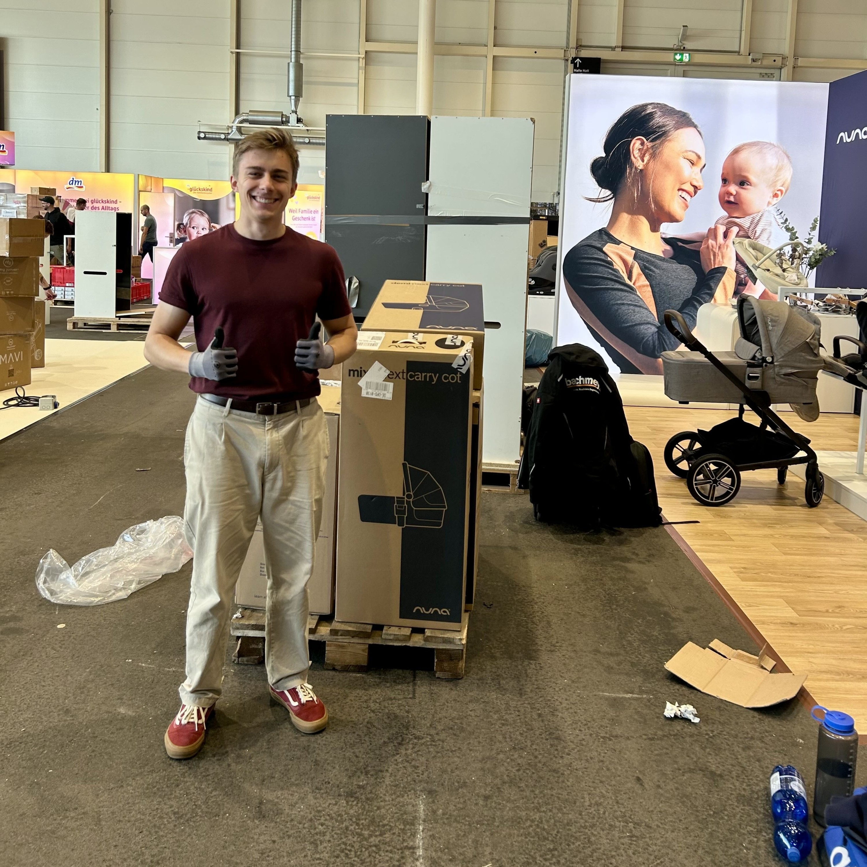 Mitarbeiter im Einsatz