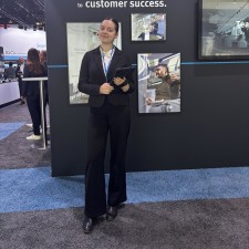 Diana bei der Arbeit