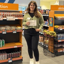 Pia Rosa bei der Arbeit