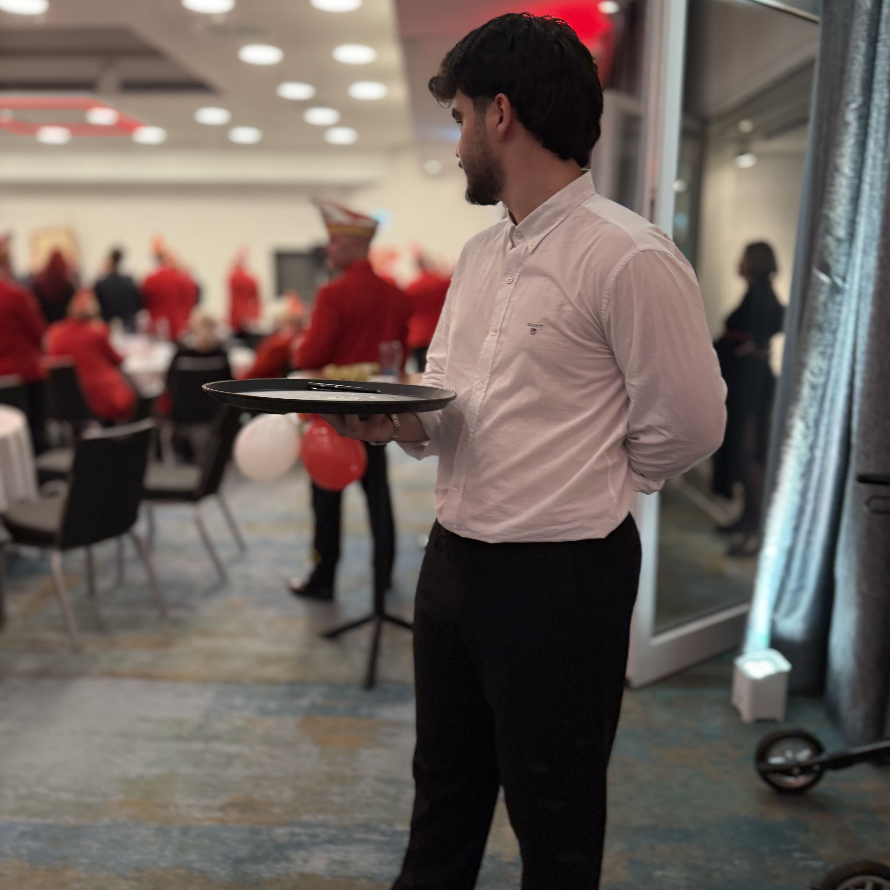 Mitarbeiter im Einsatz