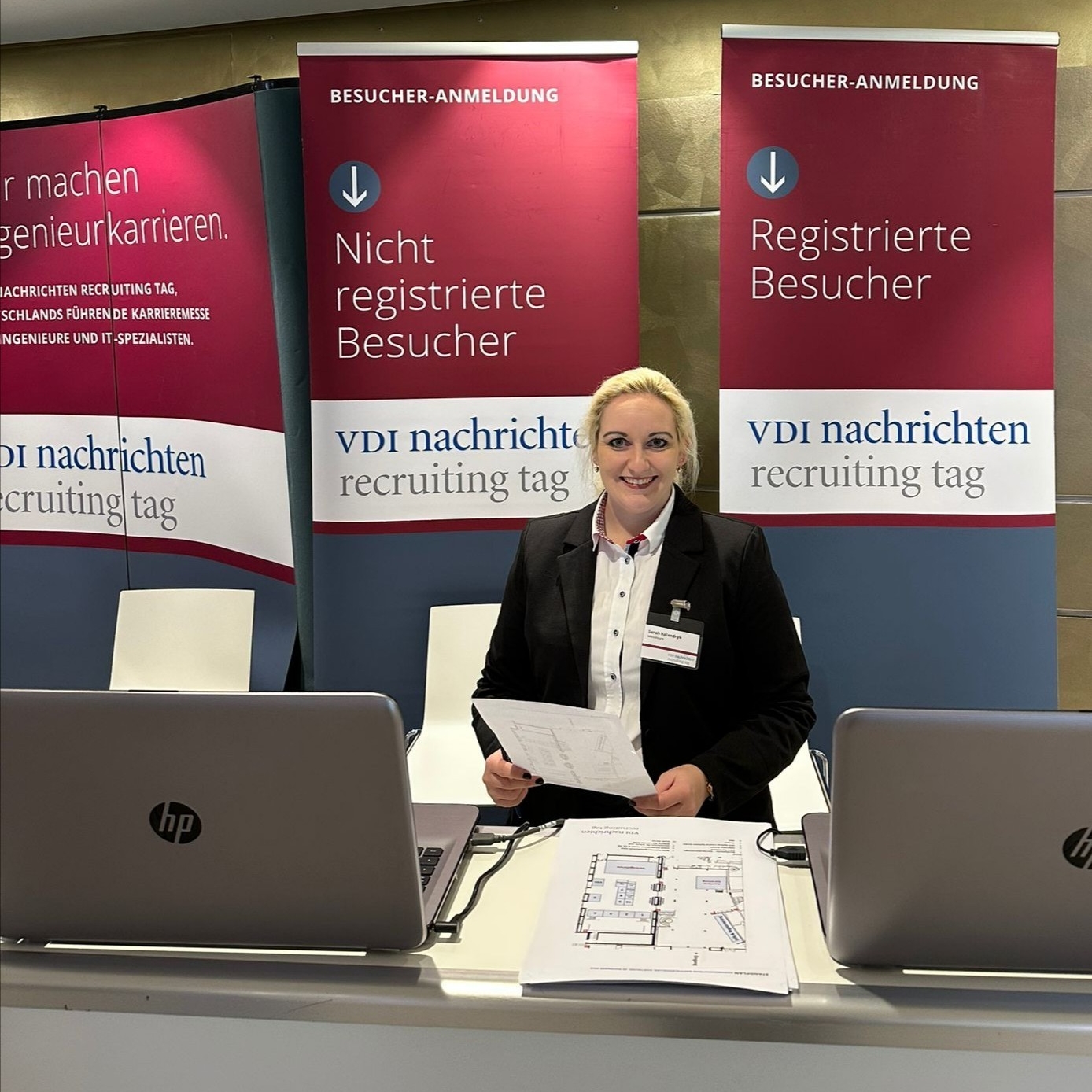 Mitarbeiter im Einsatz