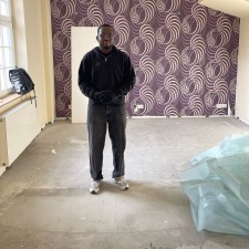 Steve Serein bei der Arbeit