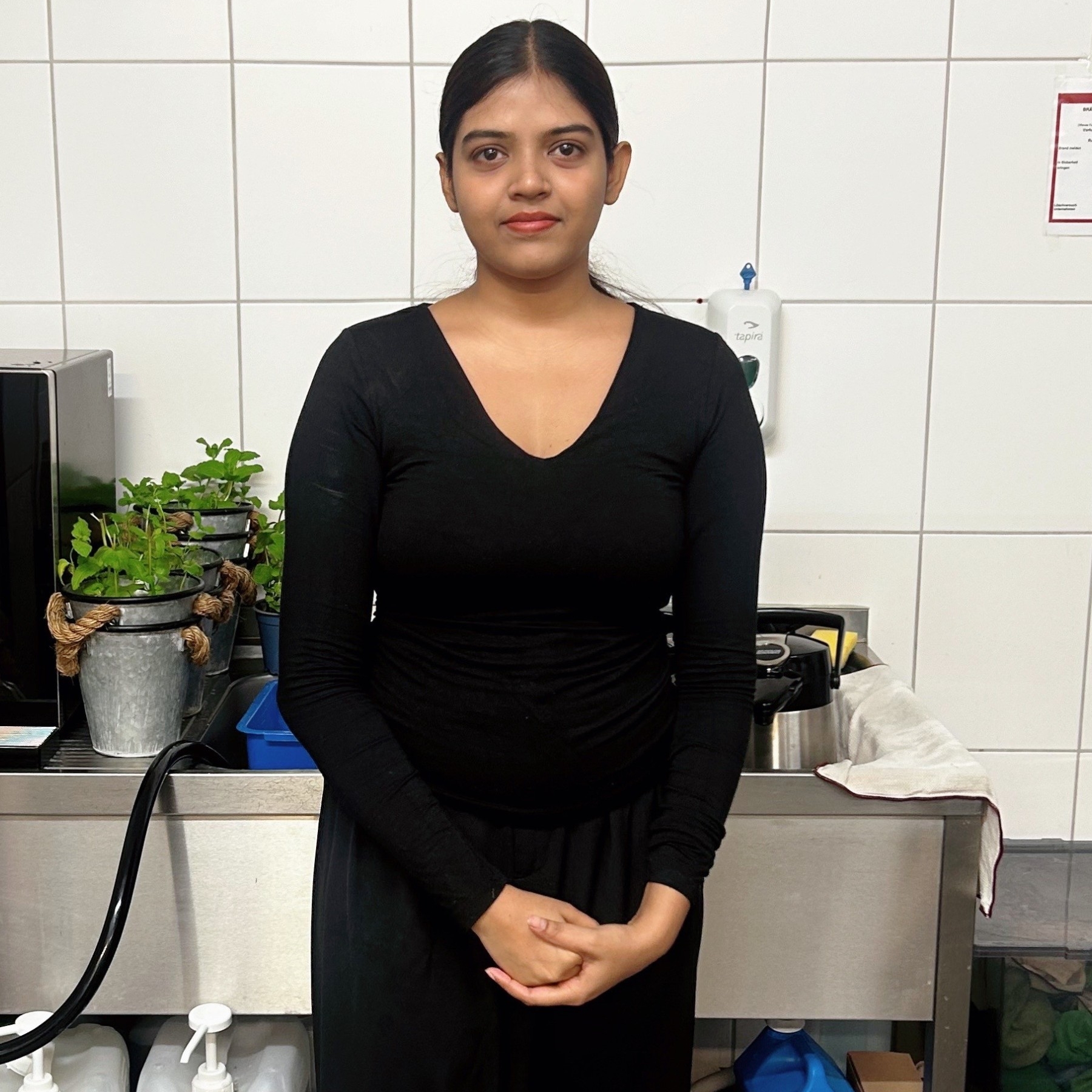 Mitarbeiter im Einsatz