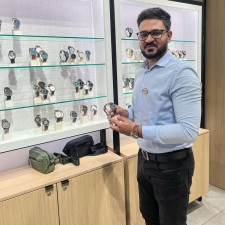 Rameezkhan Usmankhan bei der Arbeit