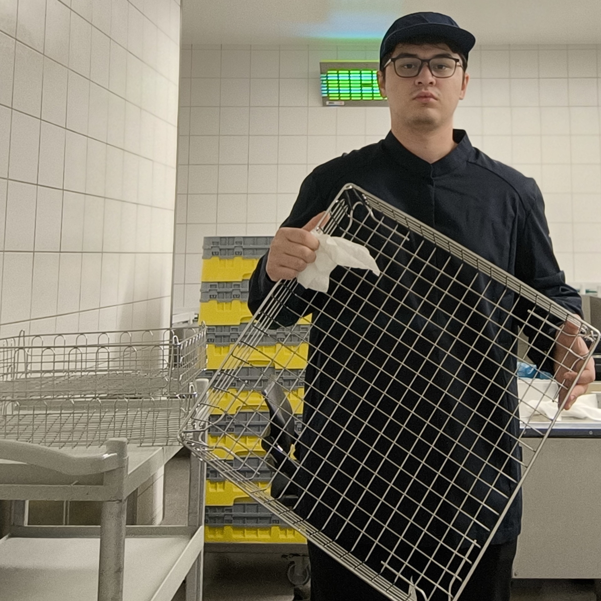 Mitarbeiter im Einsatz