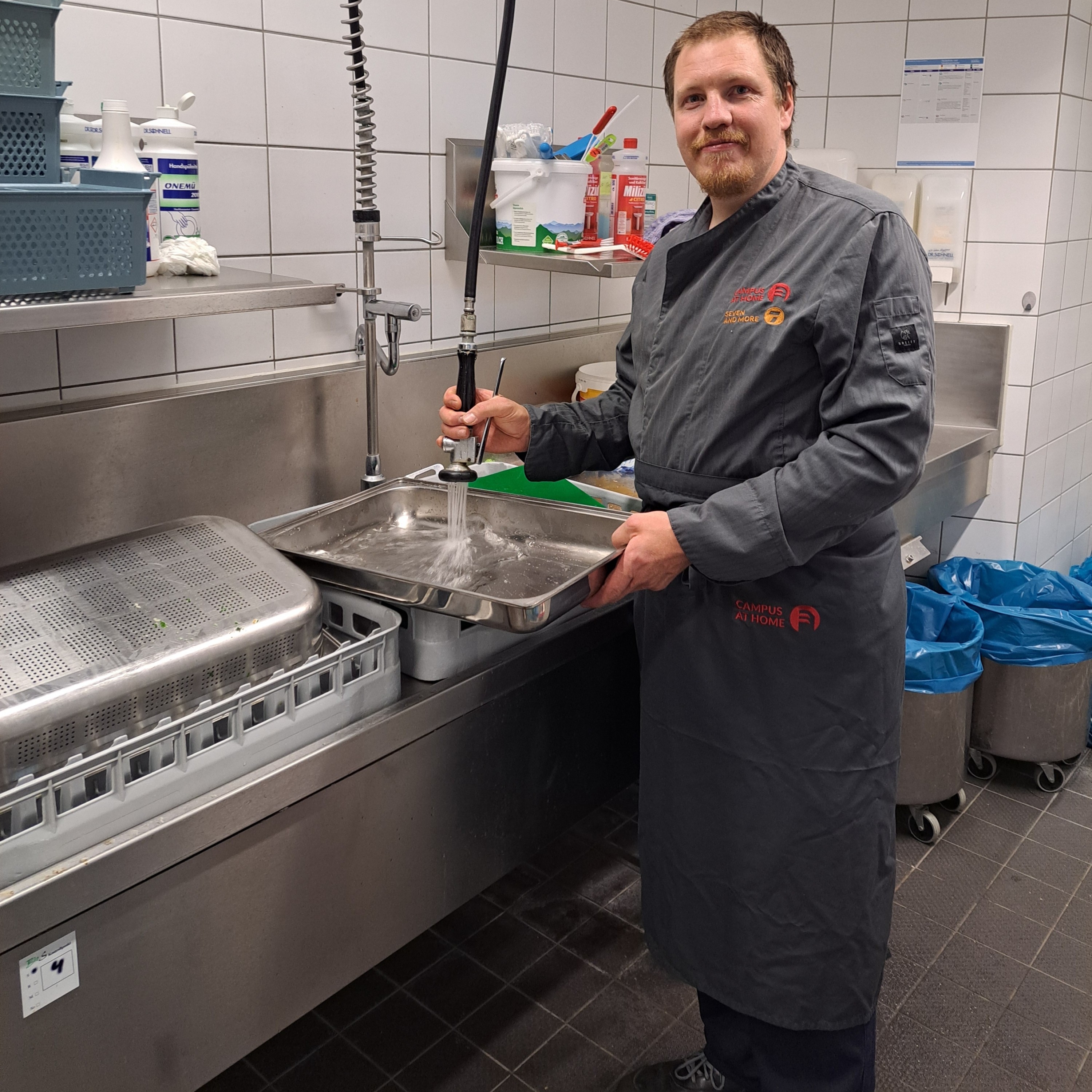 Mitarbeiter im Einsatz