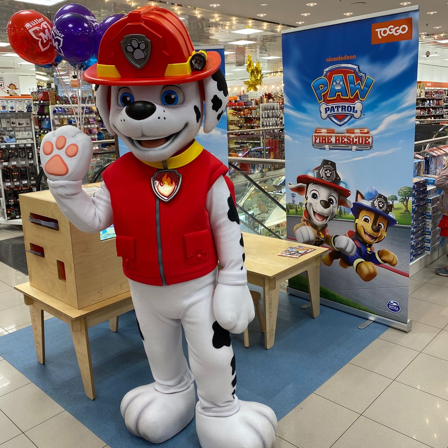 Mitarbeiter im Einsatz