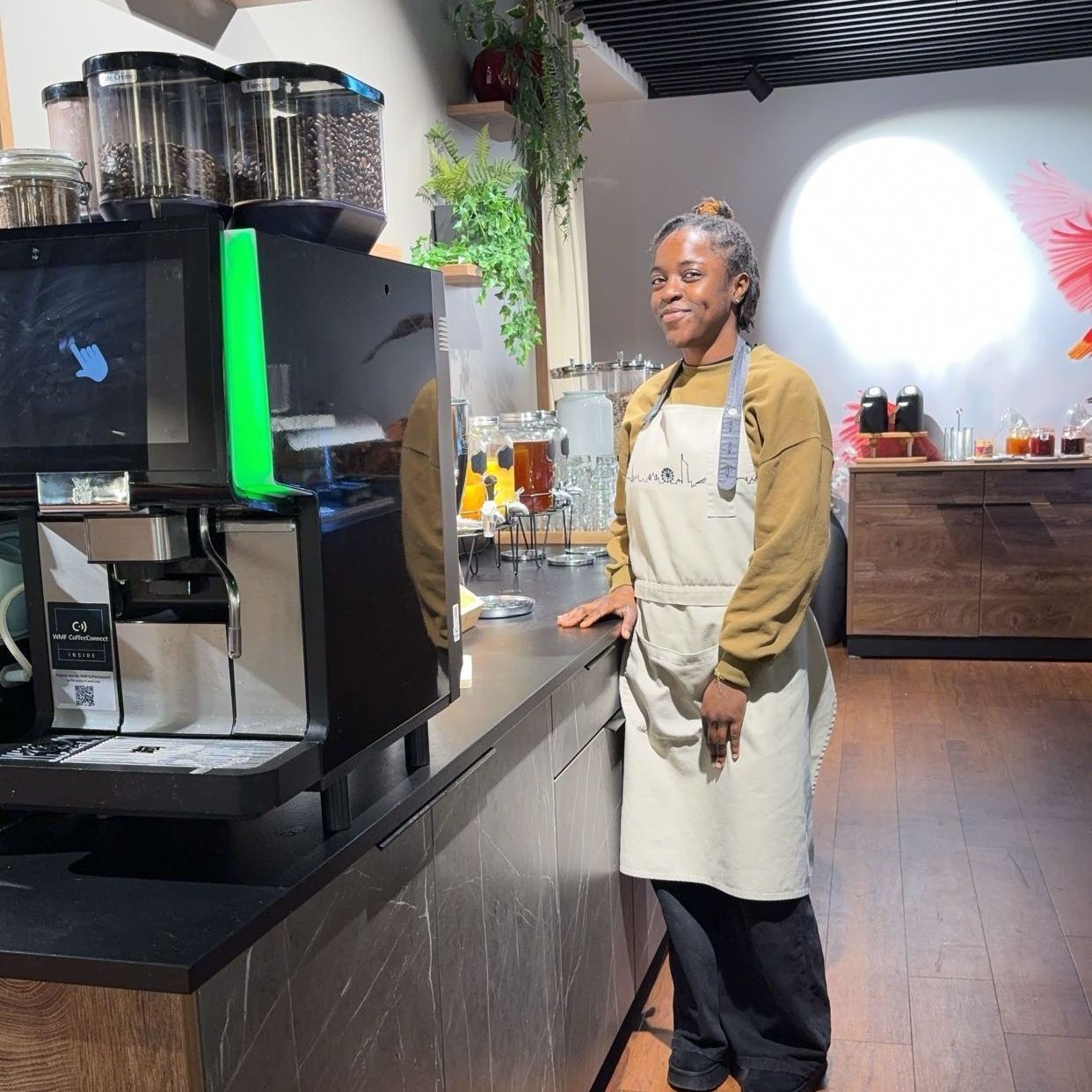 Mitarbeiter im Einsatz