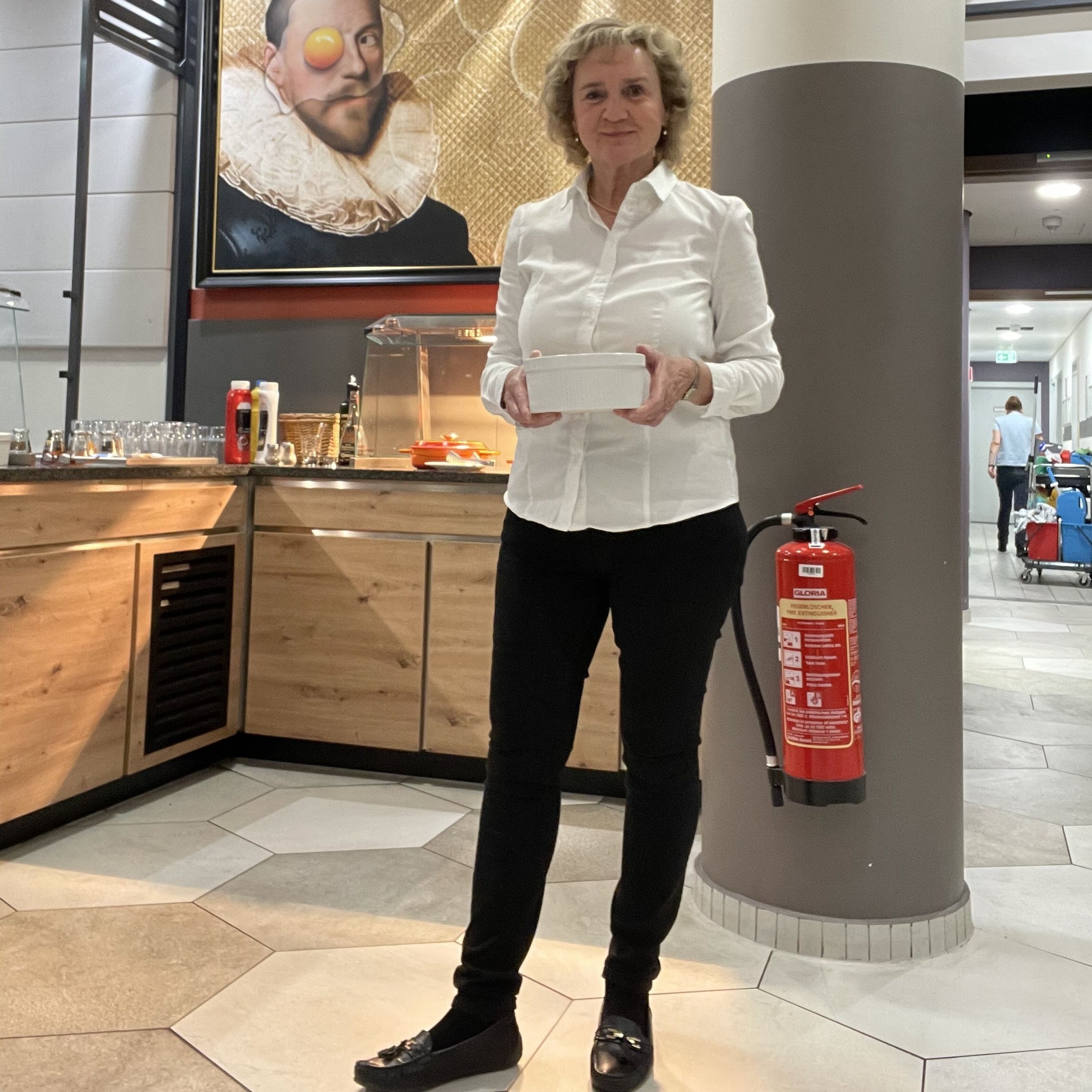 Mitarbeiter im Einsatz