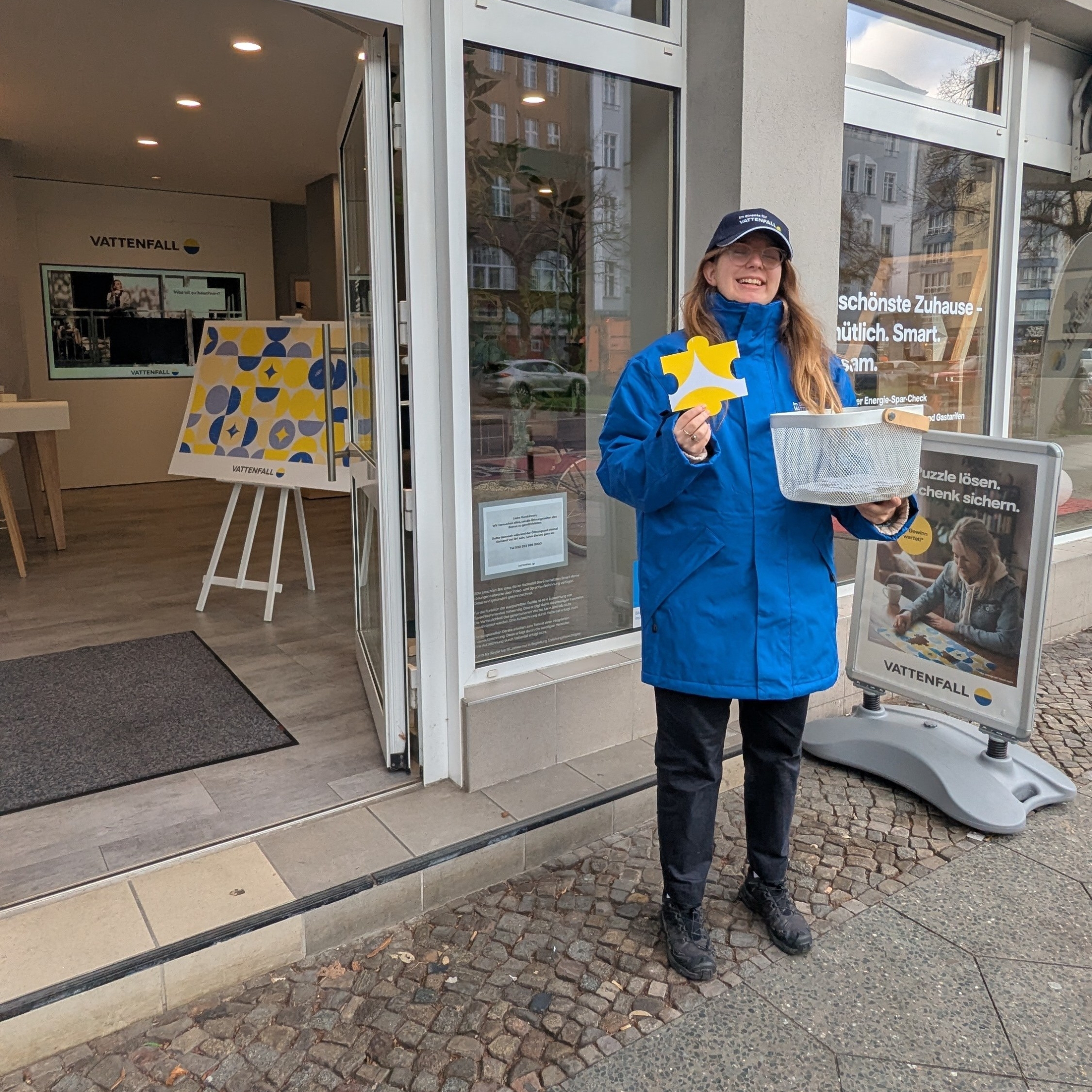 Mitarbeiter im Einsatz