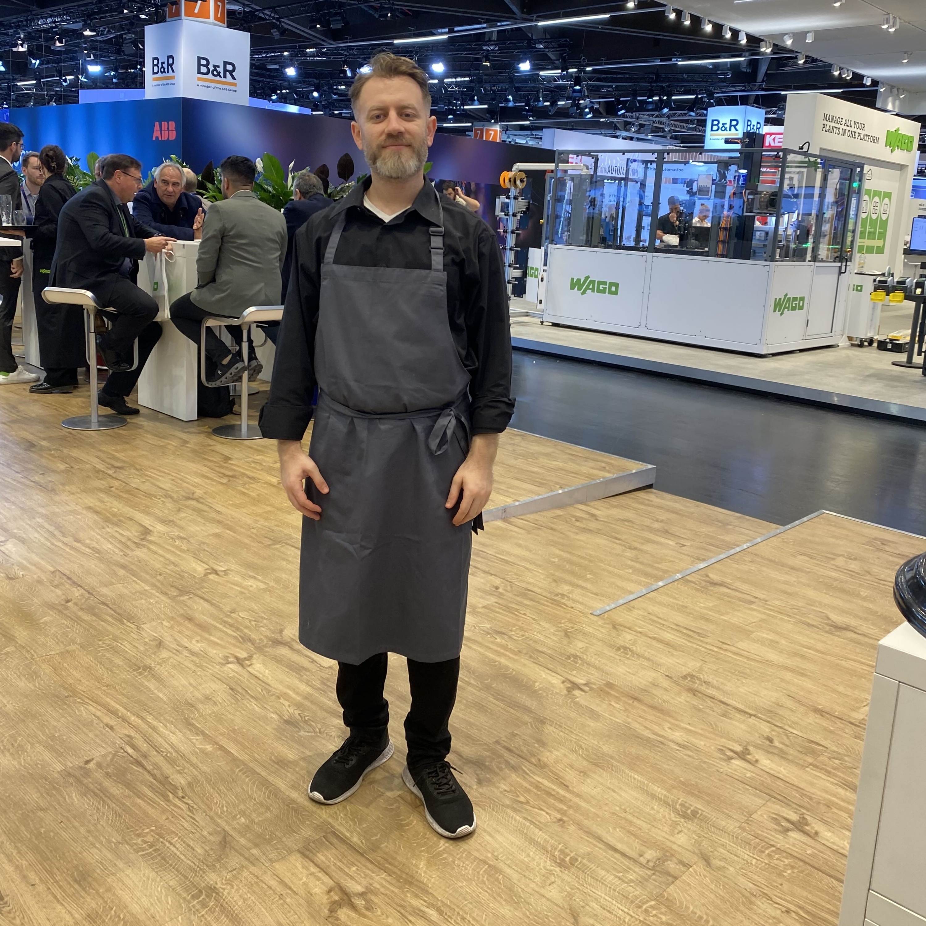 Mitarbeiter im Einsatz