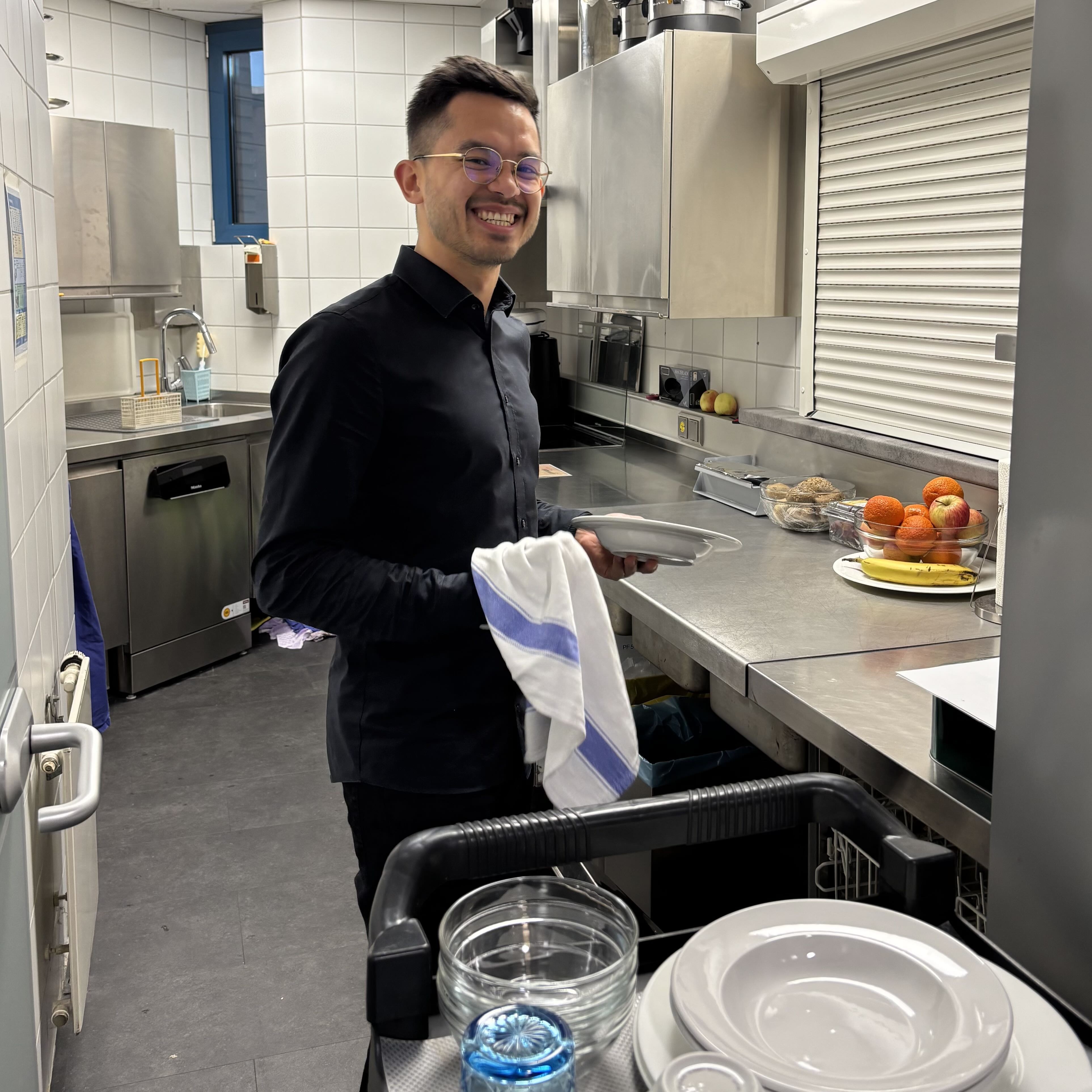 Mitarbeiter im Einsatz