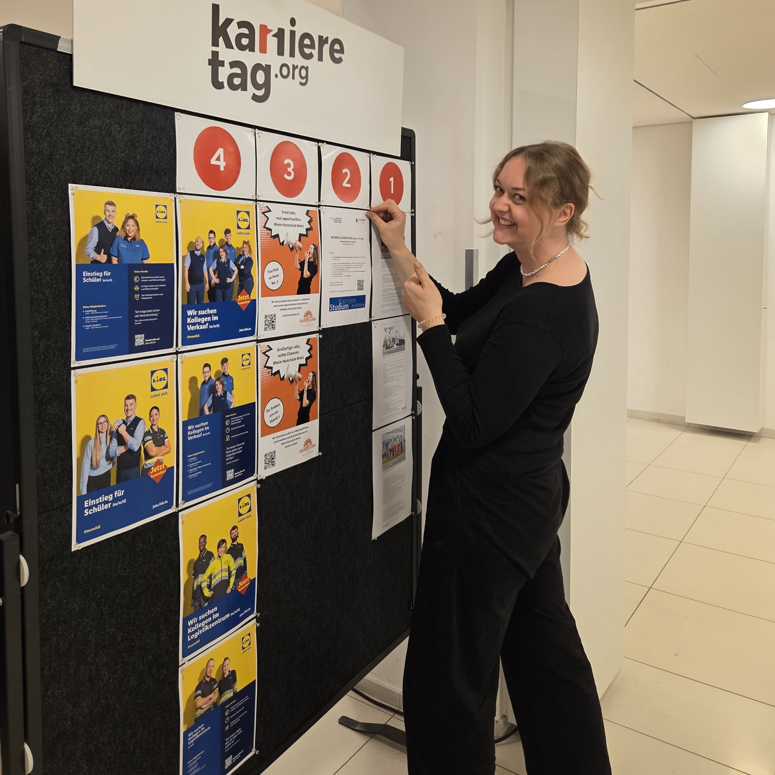 Mitarbeiter im Einsatz