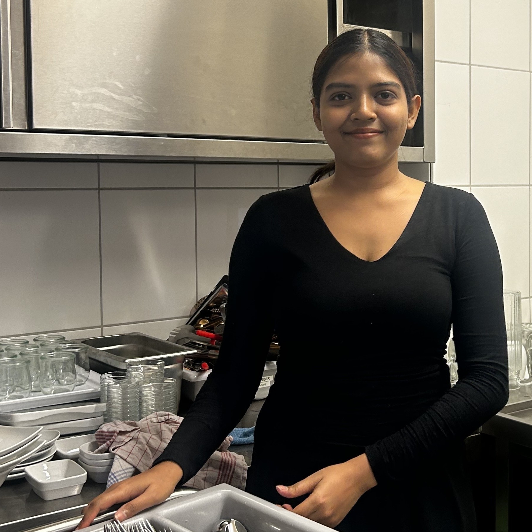 Mitarbeiter im Einsatz