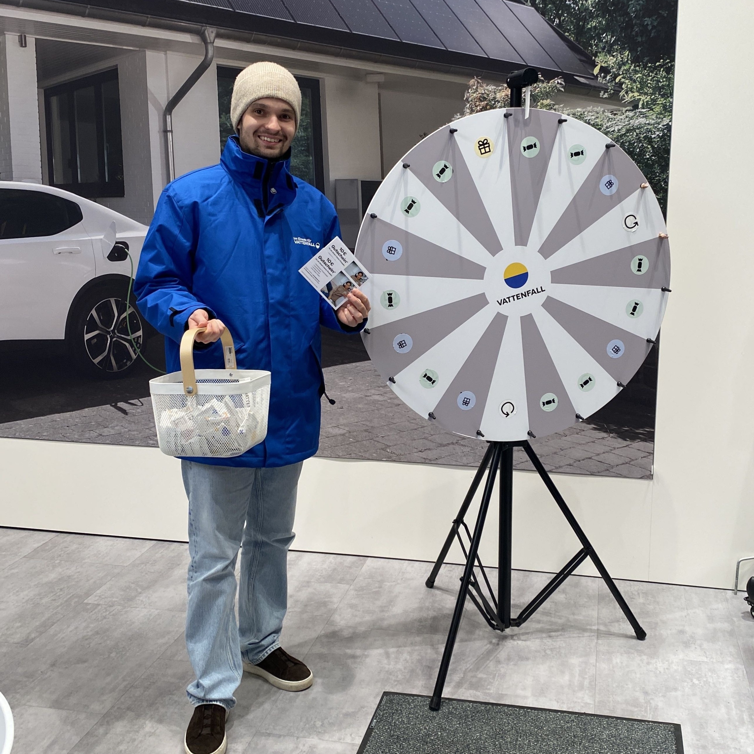 Mitarbeiter im Einsatz