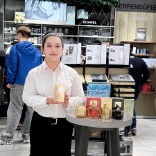 Farwa bei der Arbeit