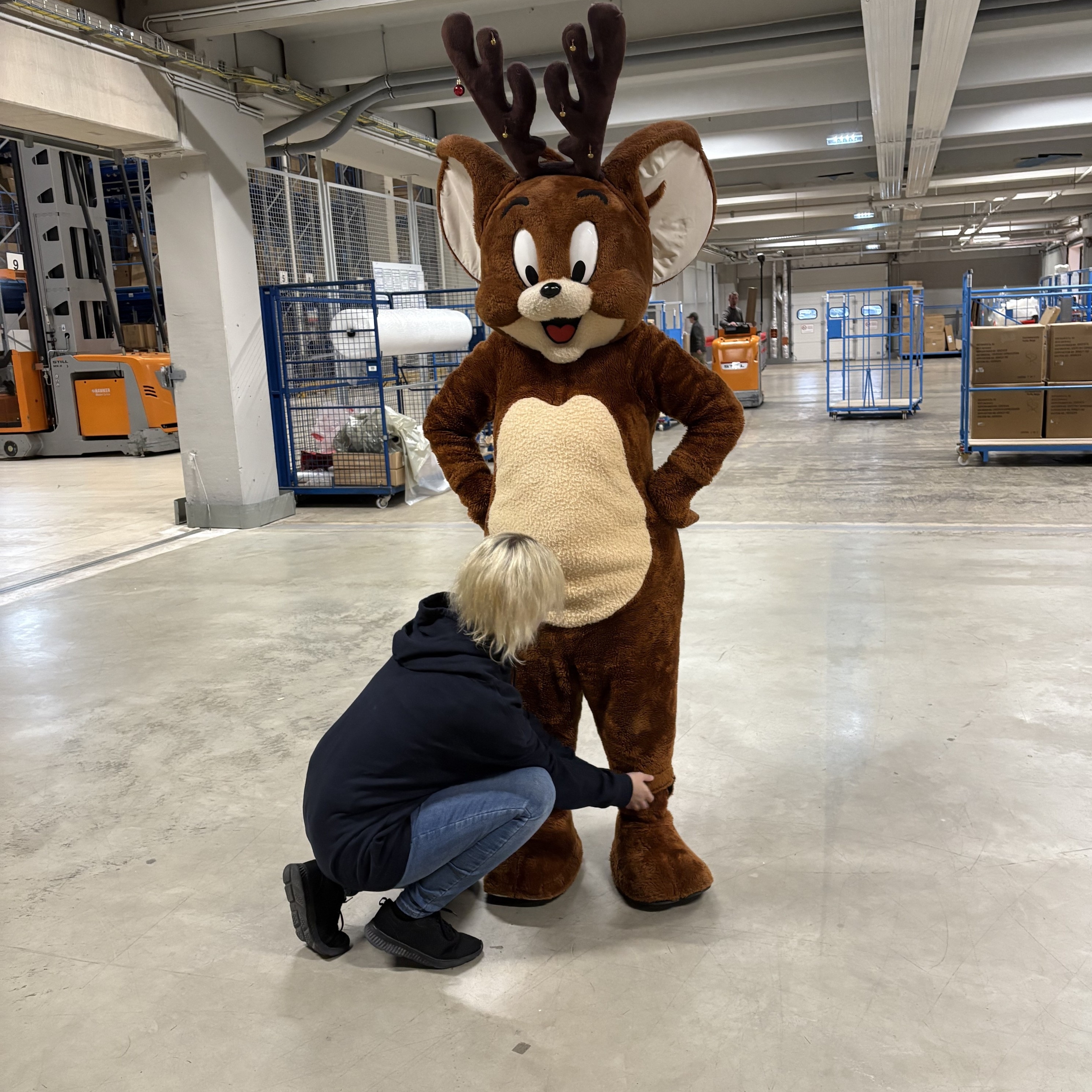 Mitarbeiter im Einsatz