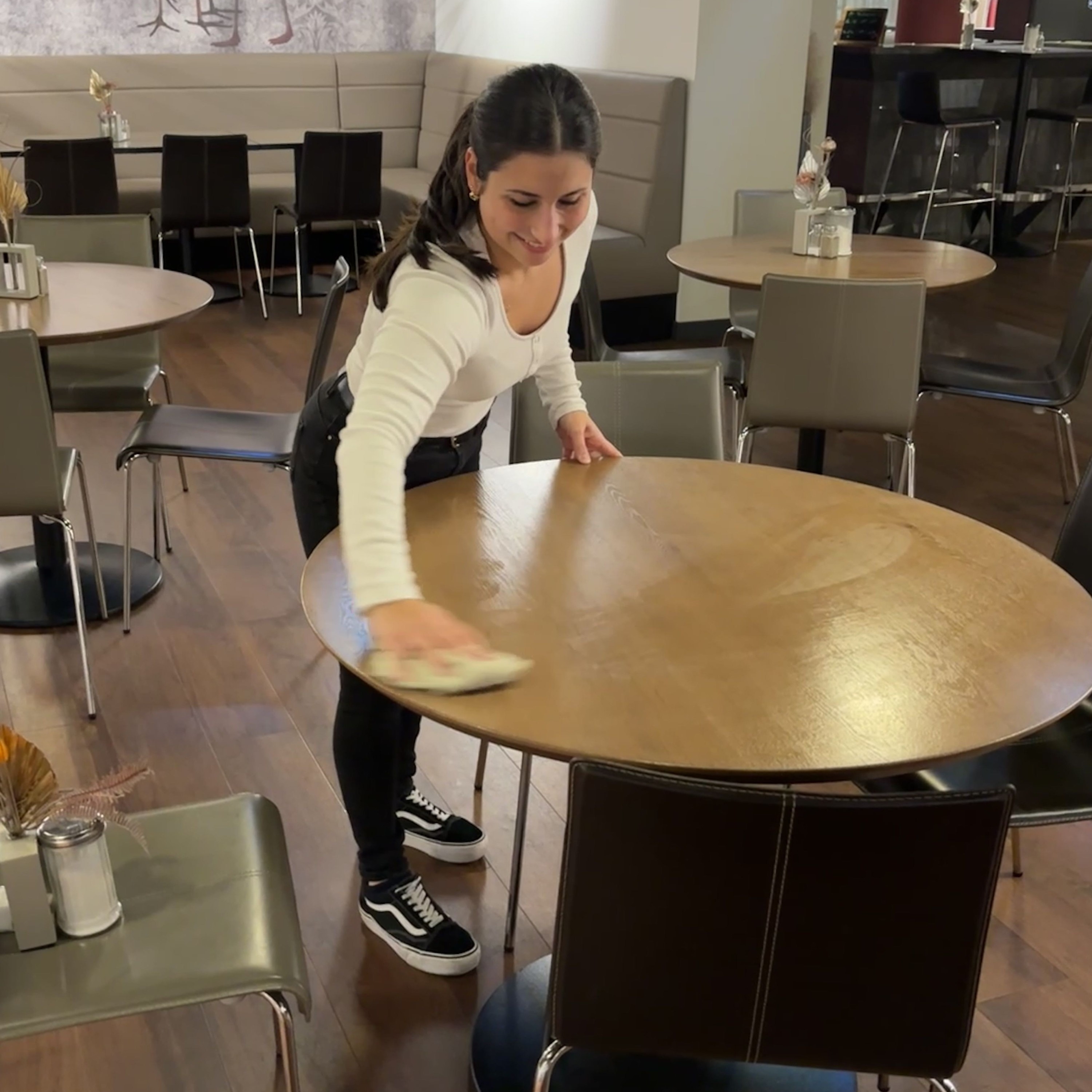 Mitarbeiter im Einsatz