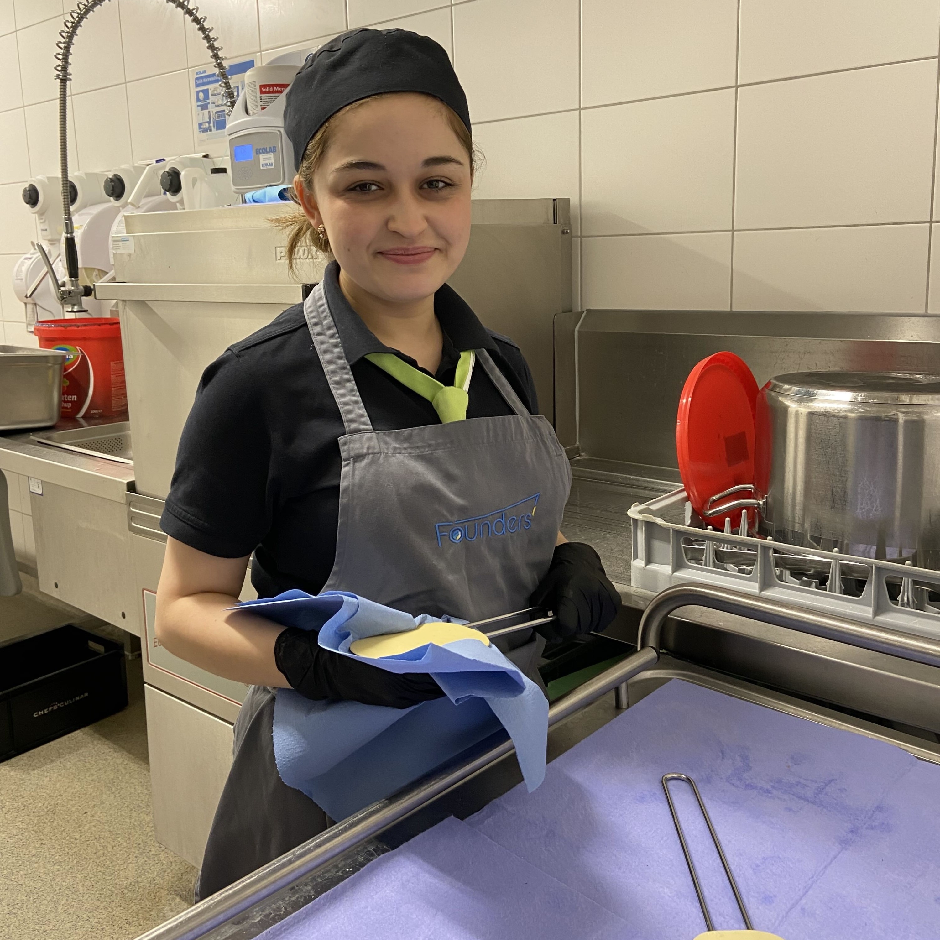 Mitarbeiter im Einsatz