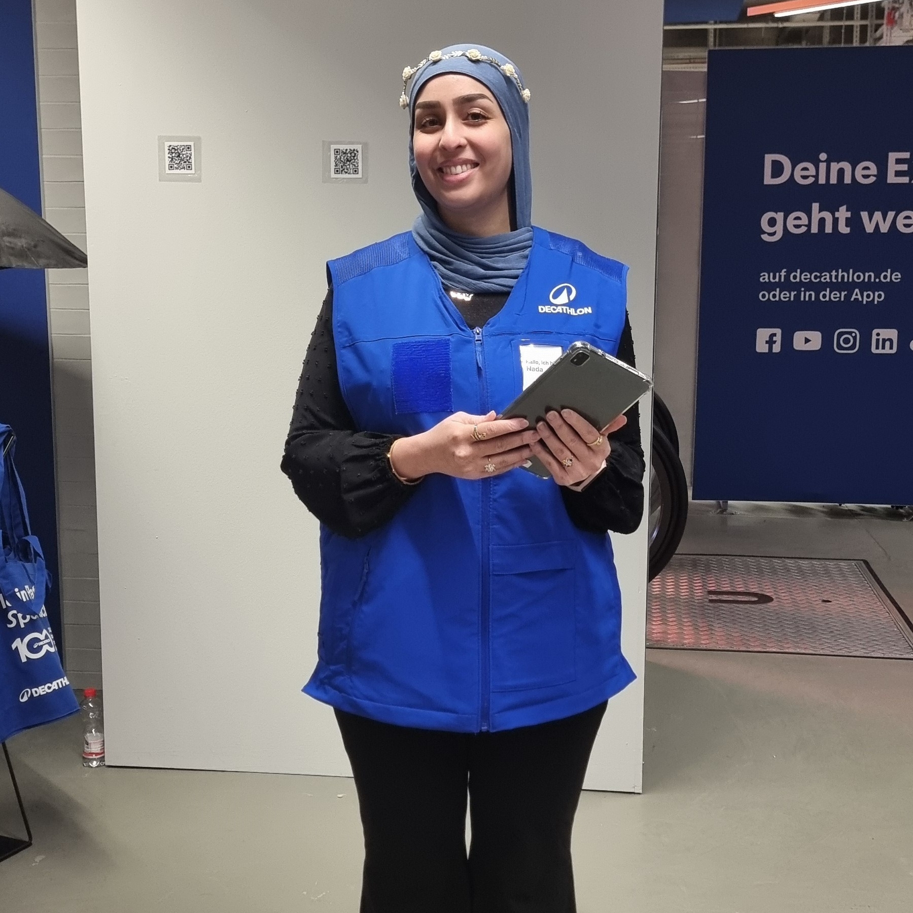 Mitarbeiter im Einsatz