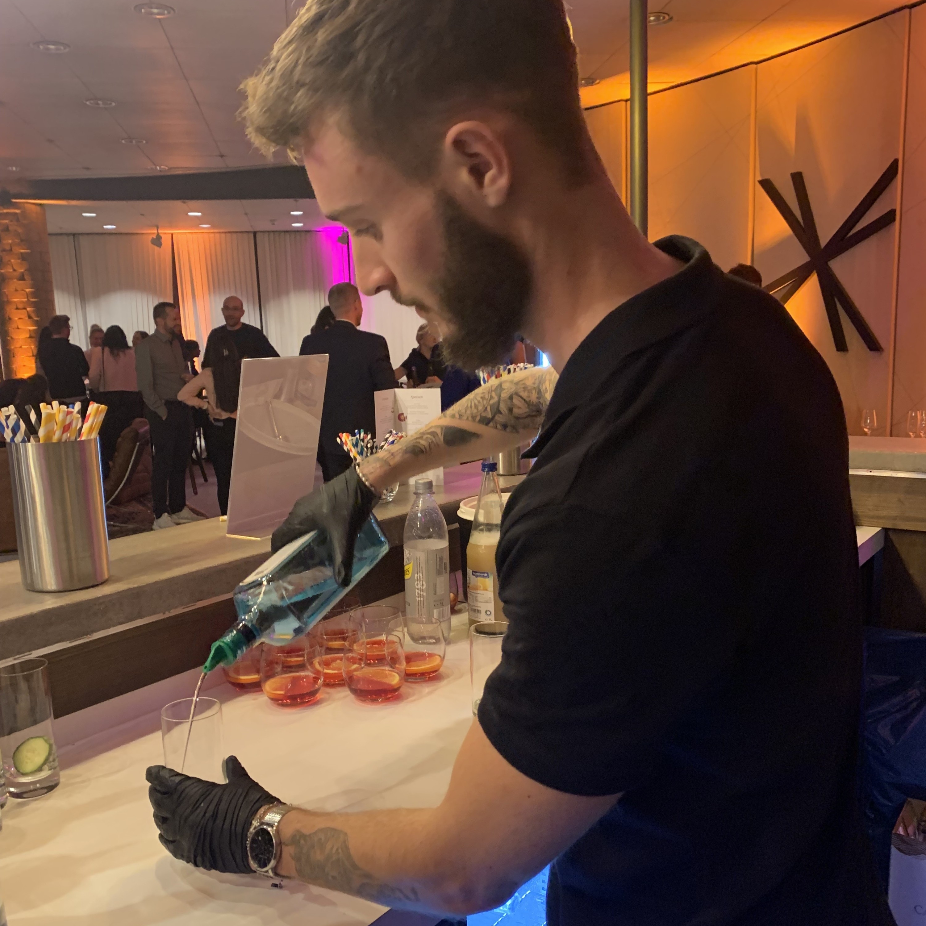 Mitarbeiter im Einsatz