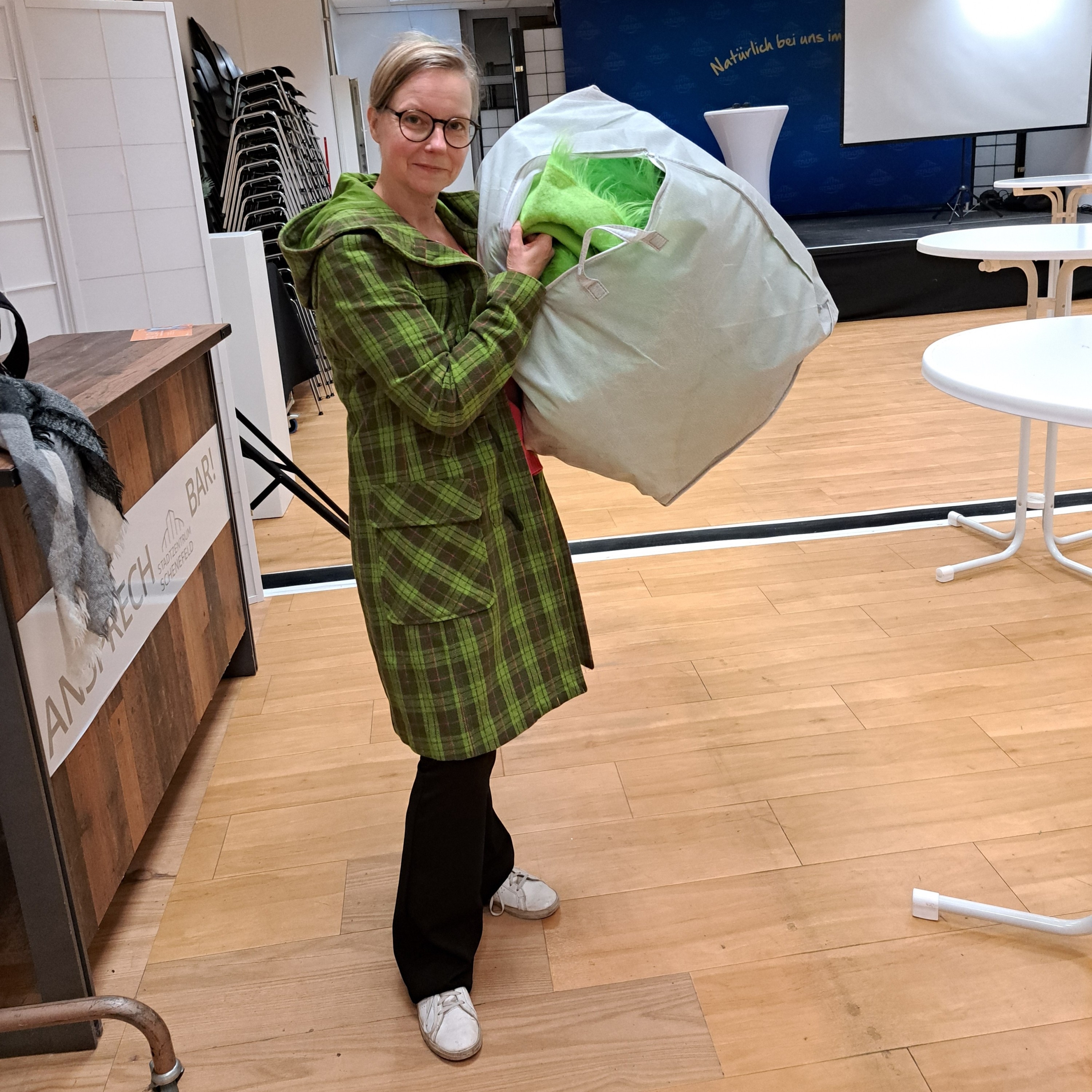 Mitarbeiter im Einsatz