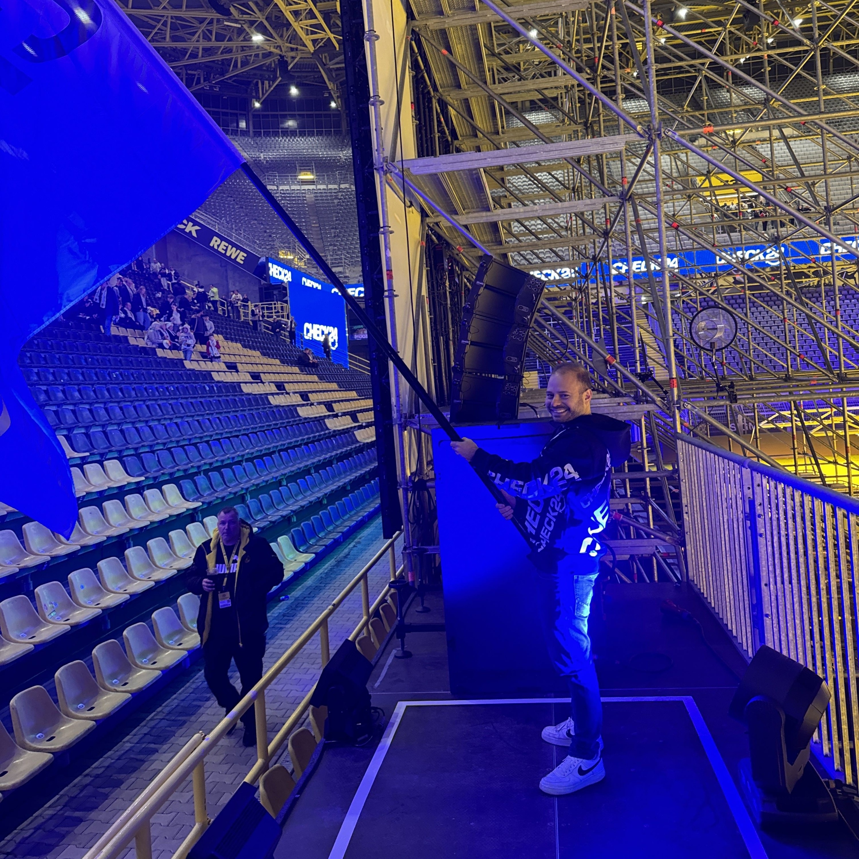 Mitarbeiter im Einsatz