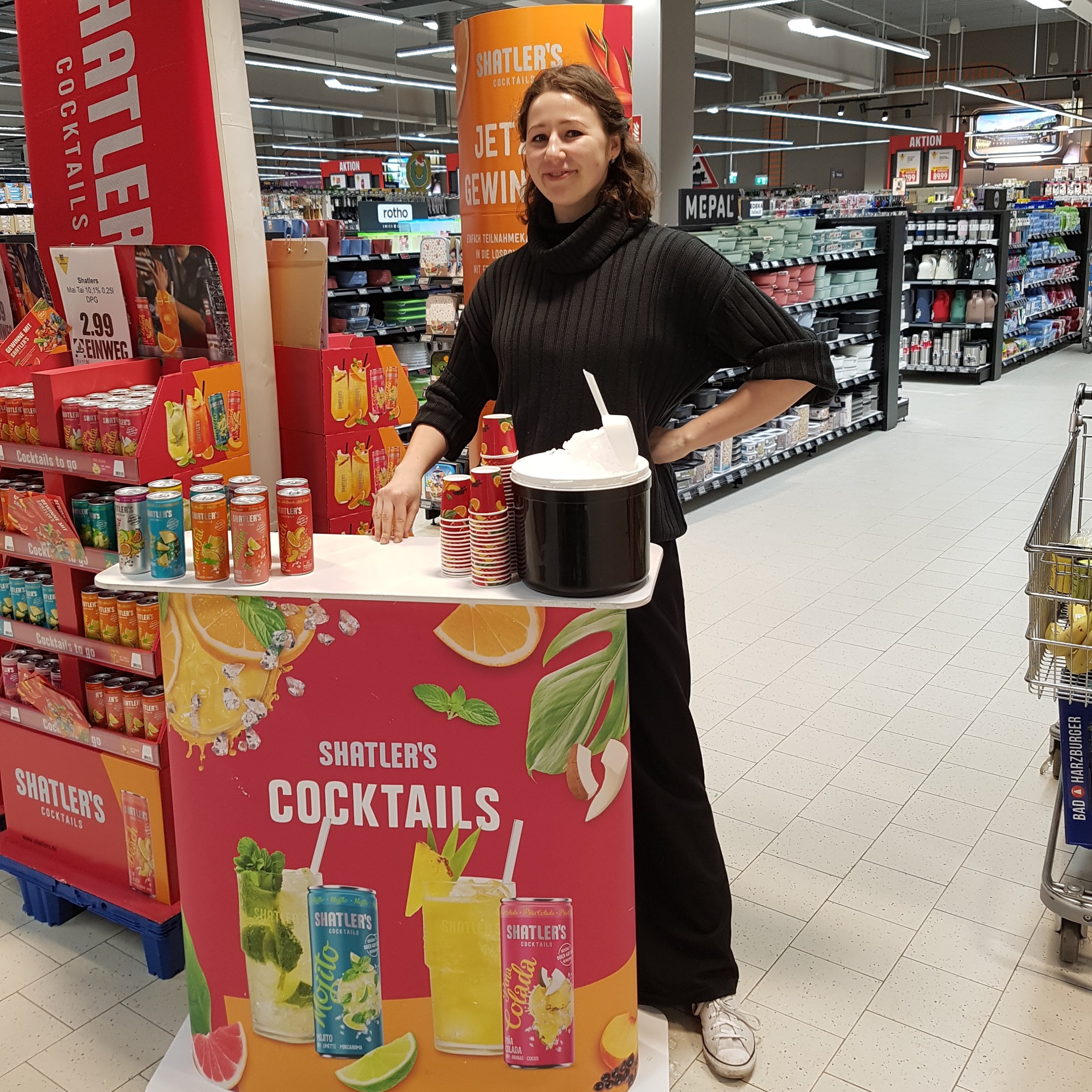 Mitarbeiter im Einsatz