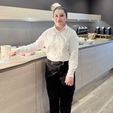 Farwa bei der Arbeit