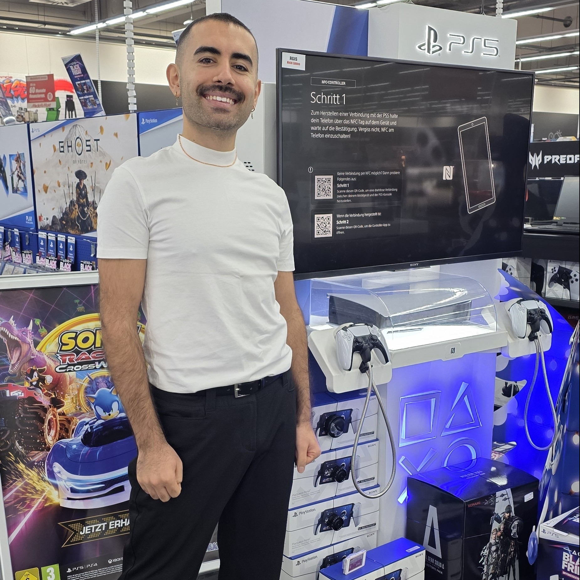 Mitarbeiter im Einsatz