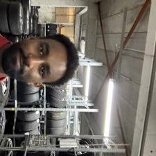 Henoc bei der Arbeit