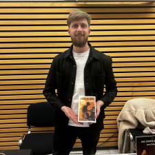 Felix bei der Arbeit