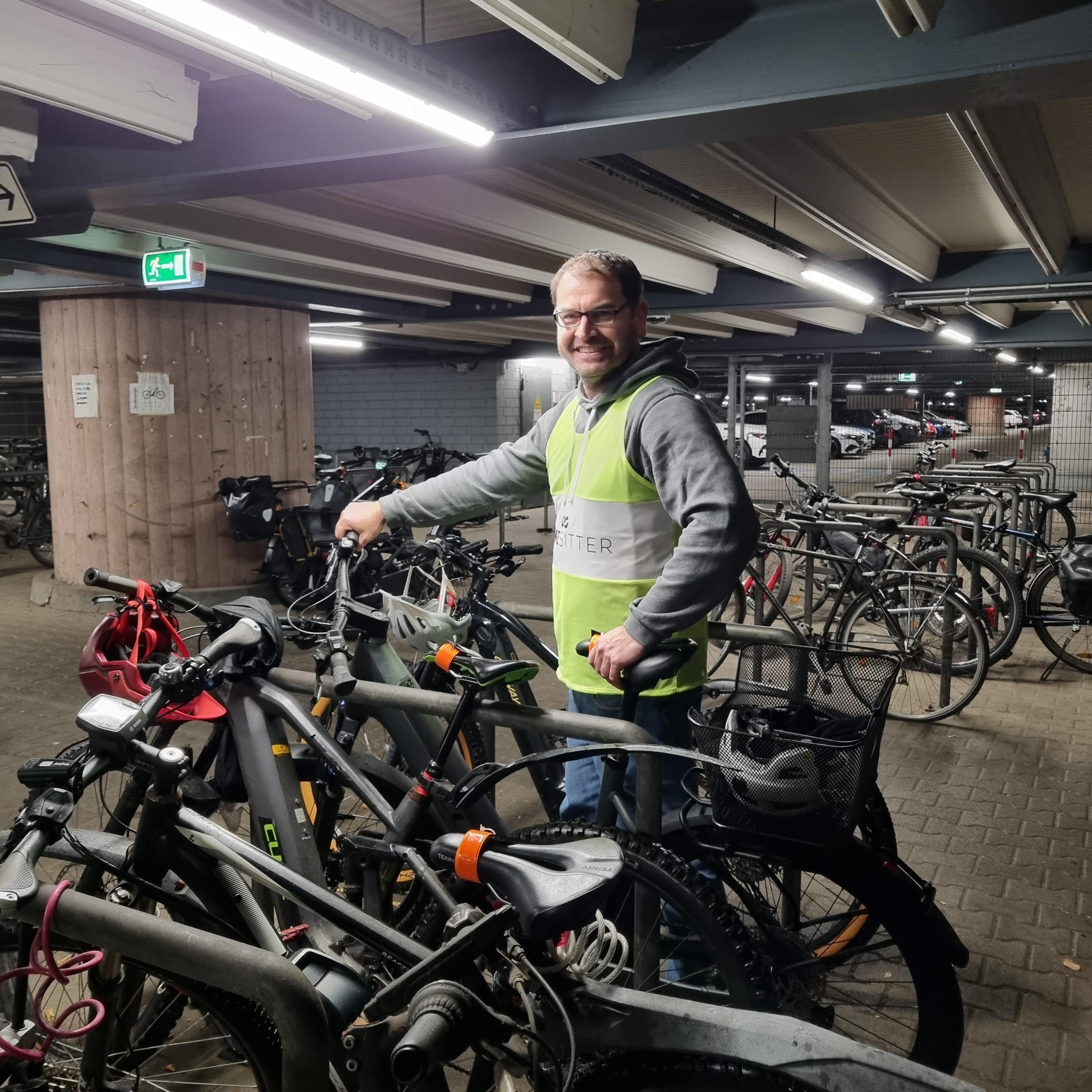 Mitarbeiter im Einsatz