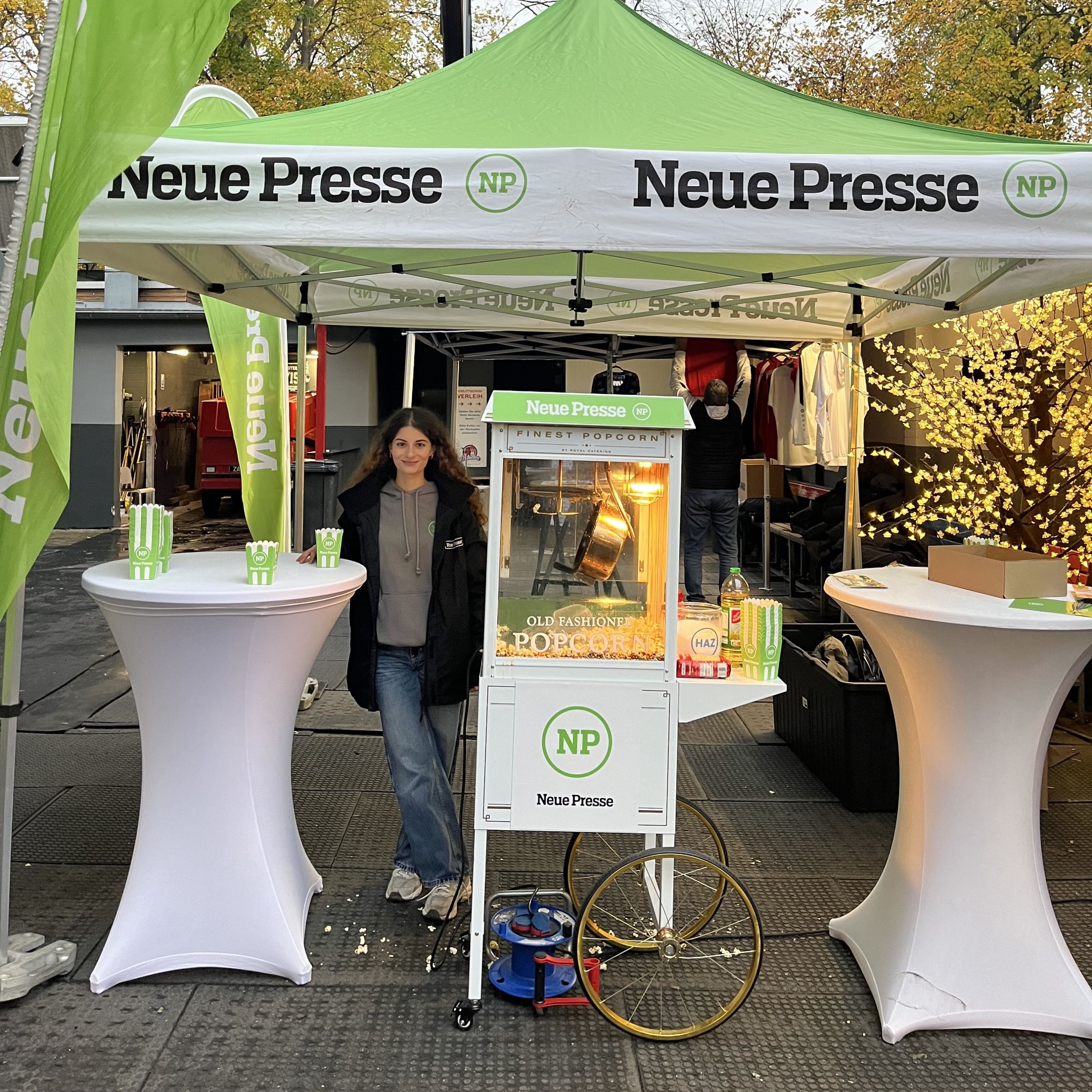 Mitarbeiter im Einsatz